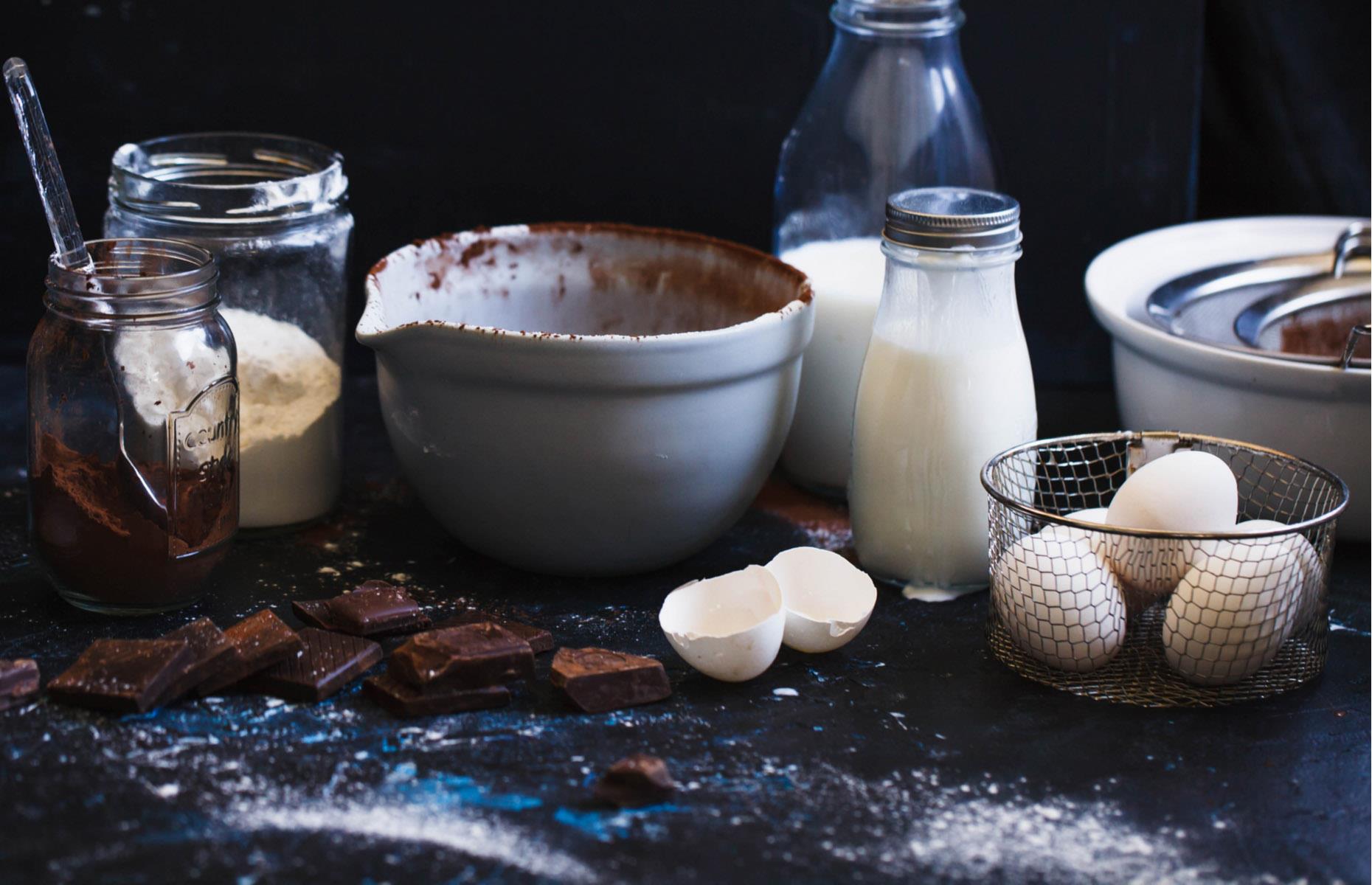 25. Bake with room-temperature eggs