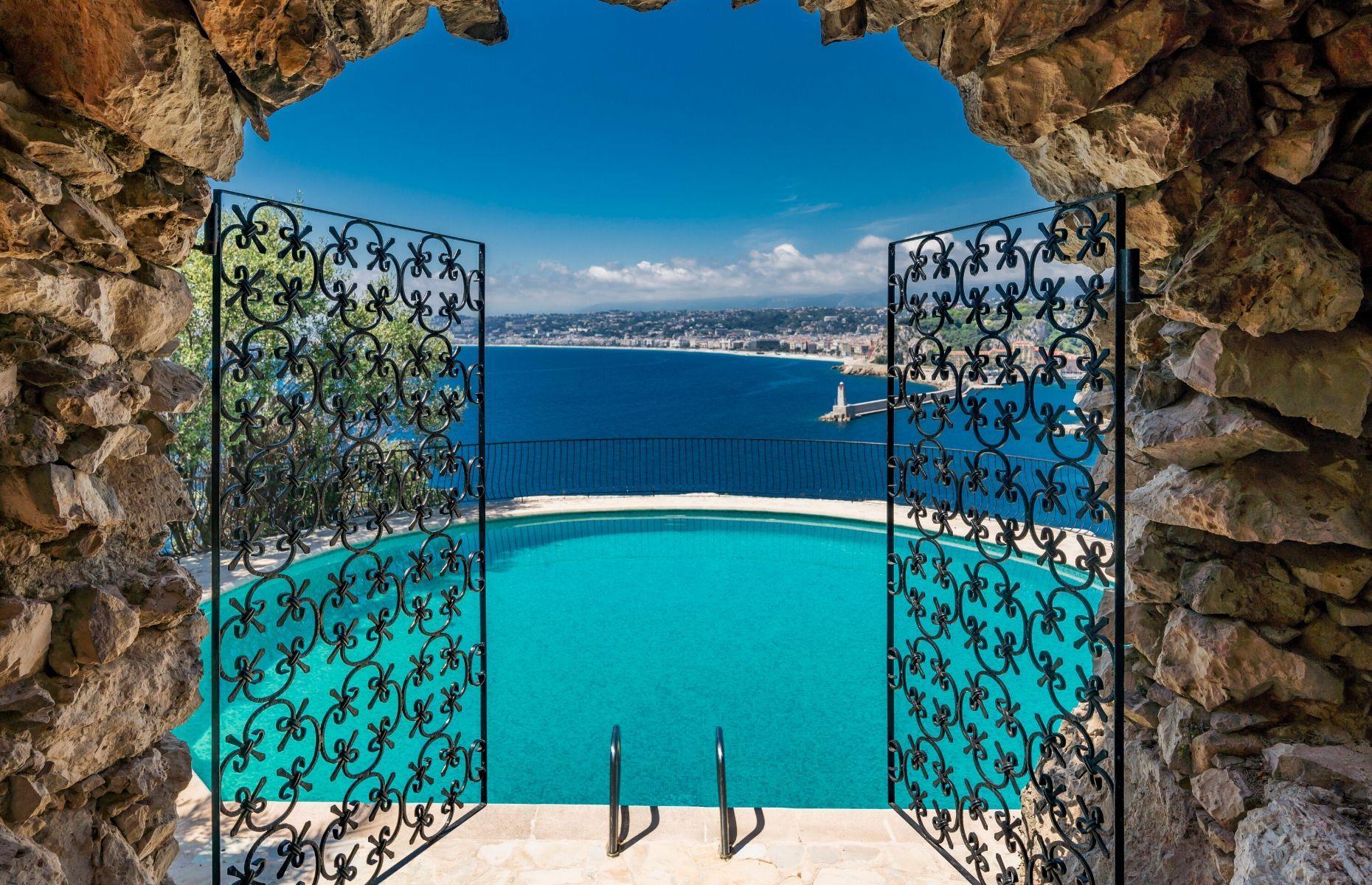 July: Sean Connery's Mediterranean villa
