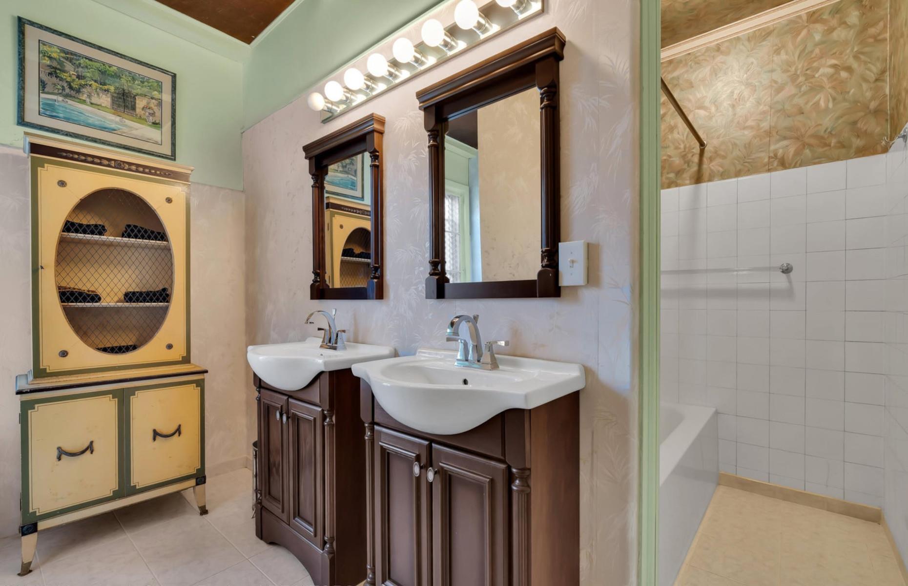 His-and-hers sinks