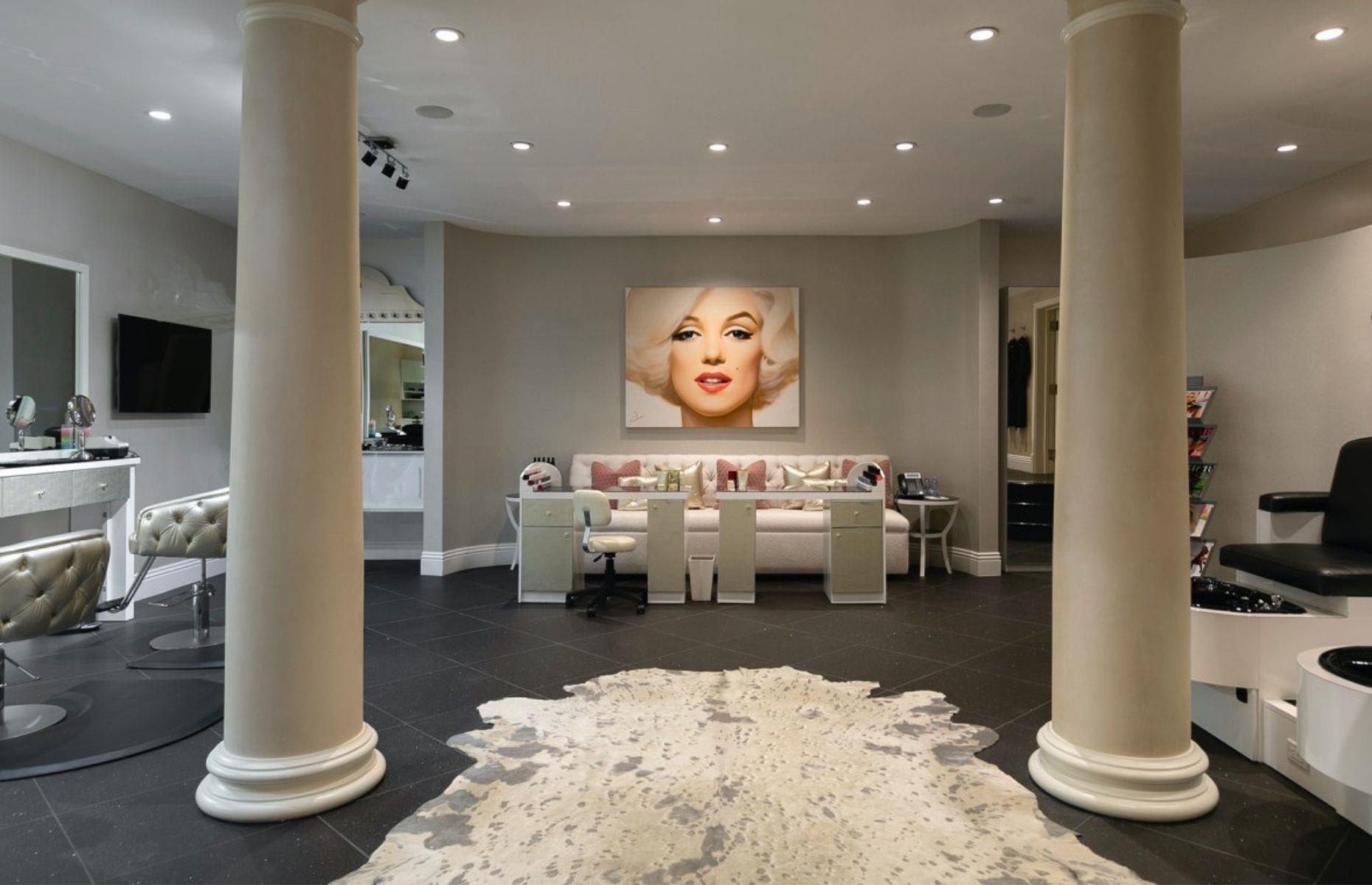 Billionaire-worthy basement, Los Angeles, USA