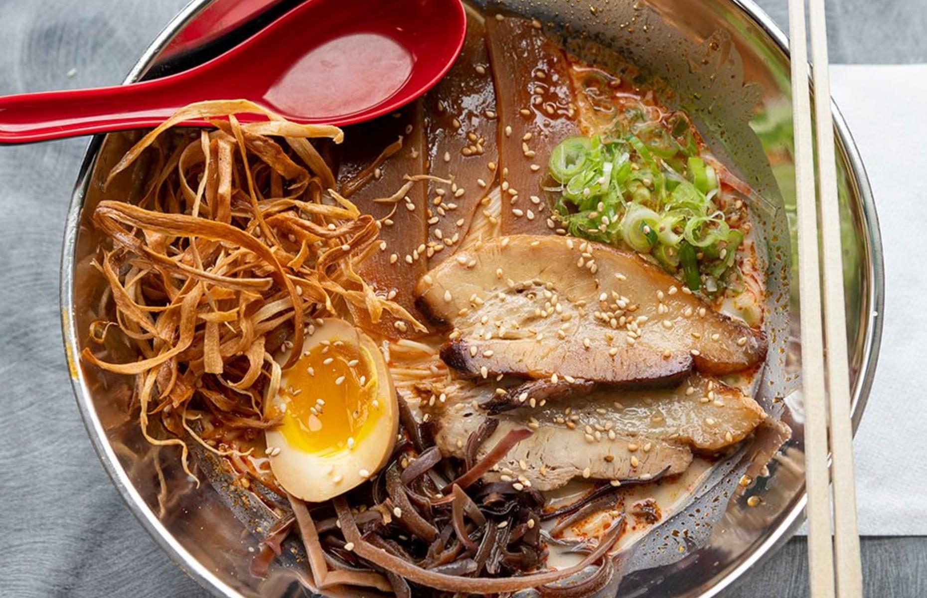 Michigan: classic tonkotsu, Shiromaru, Troy 