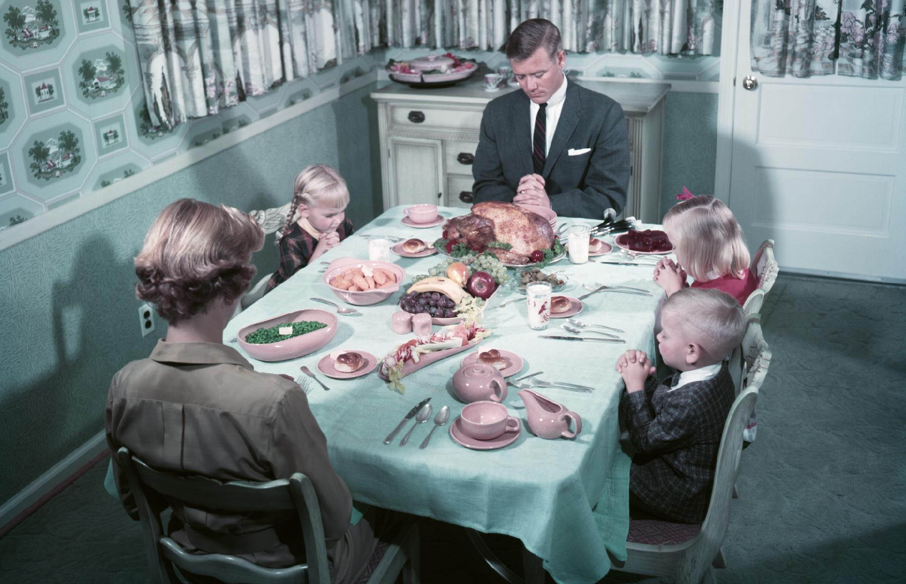 1950s: table settings