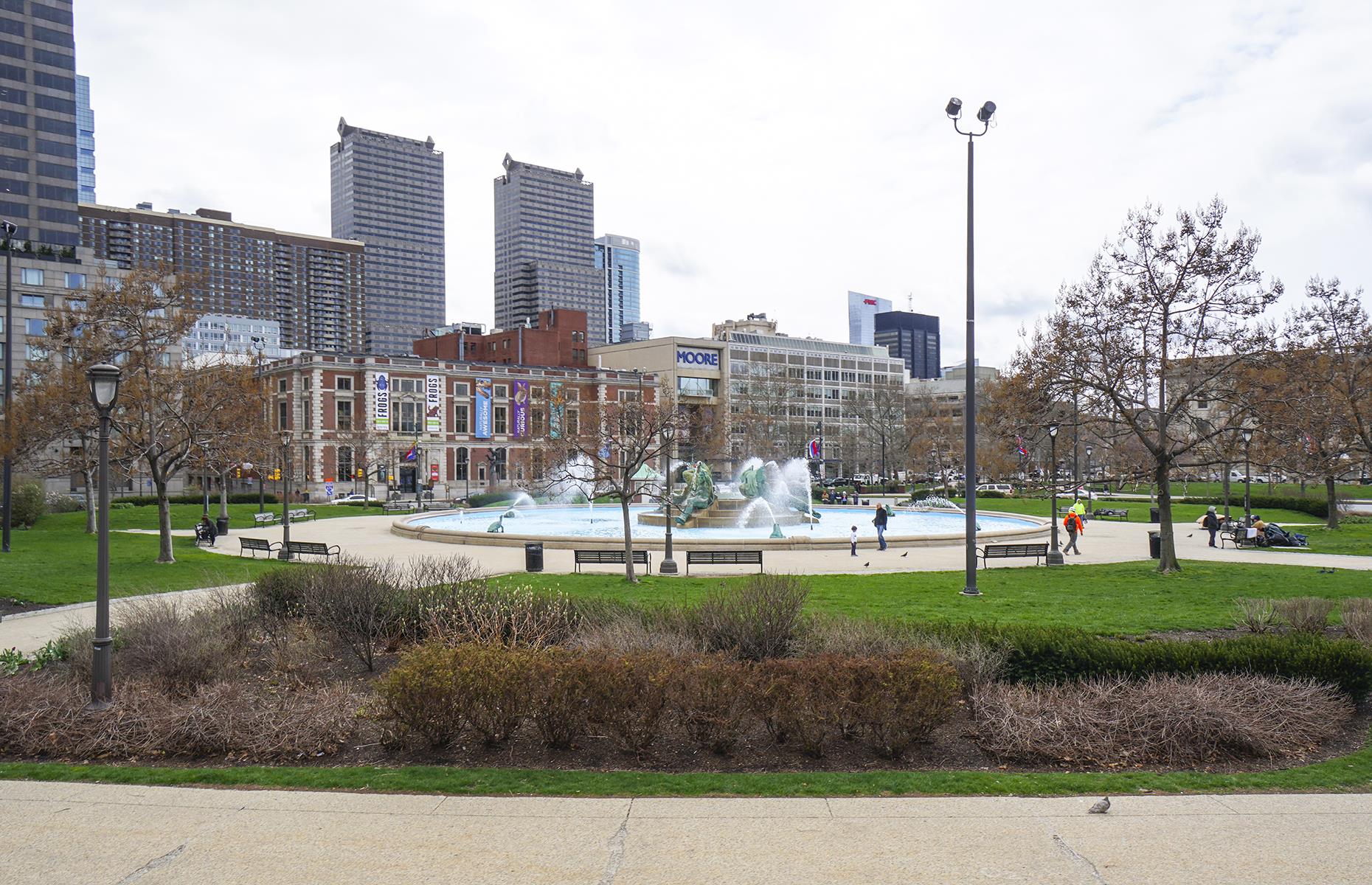 It's Always Sunny In Philadelphia: Swann Memorial Fountain, Philadelphia, Pennsylvania