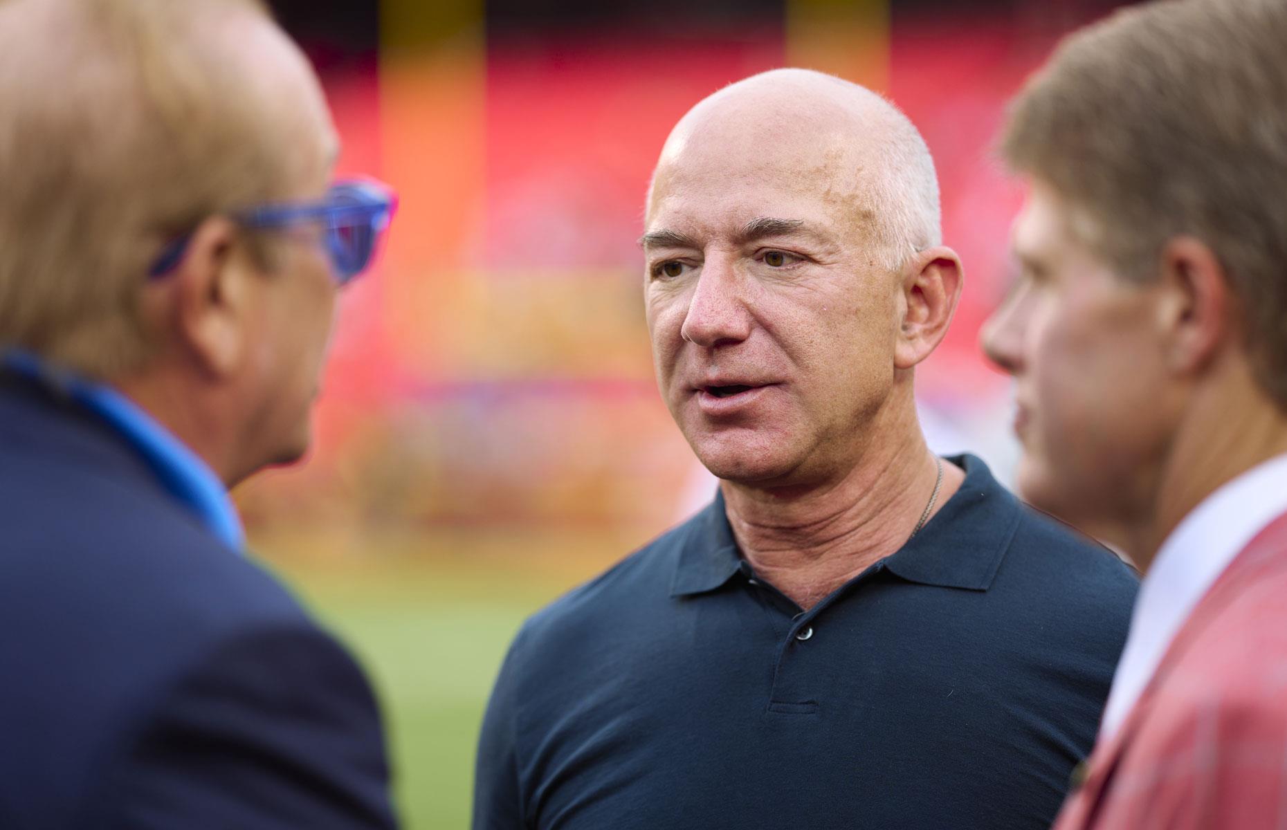 2. Jeff Bezos: -$85.4 billion (-£71.1bn)