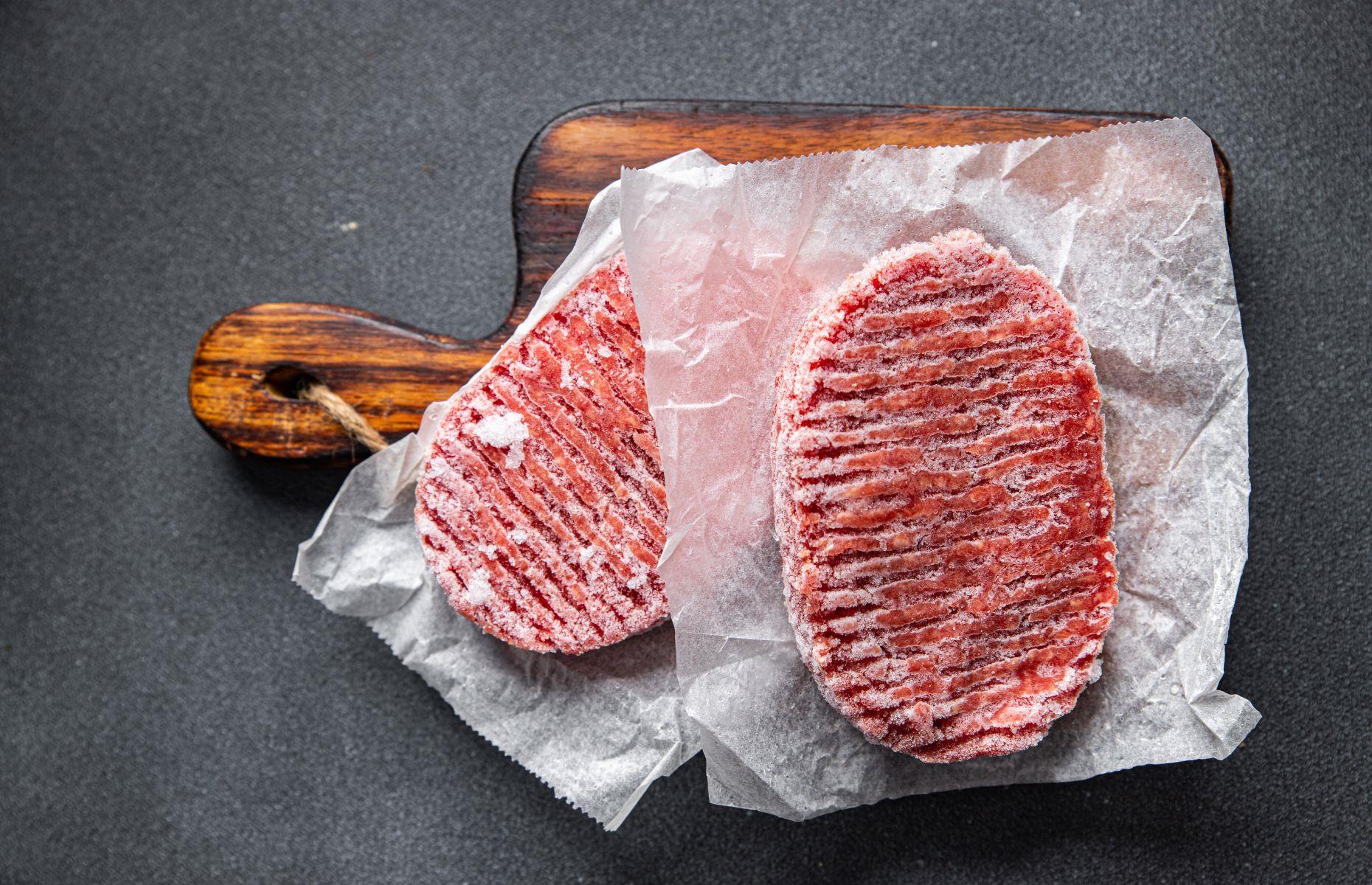 1. Raw meat that's previously been frozen 
