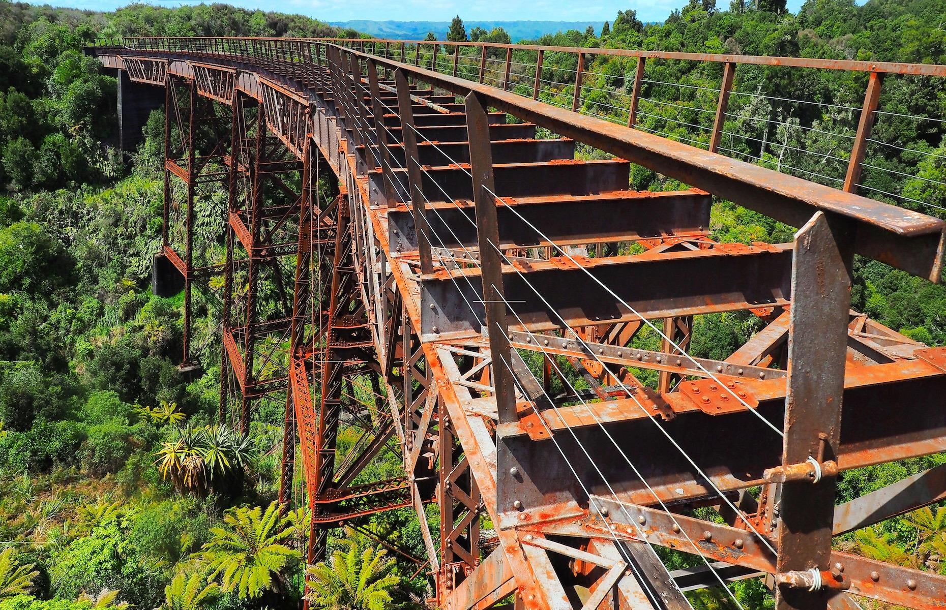 The Taonui Viaduct, Tongariro National Park