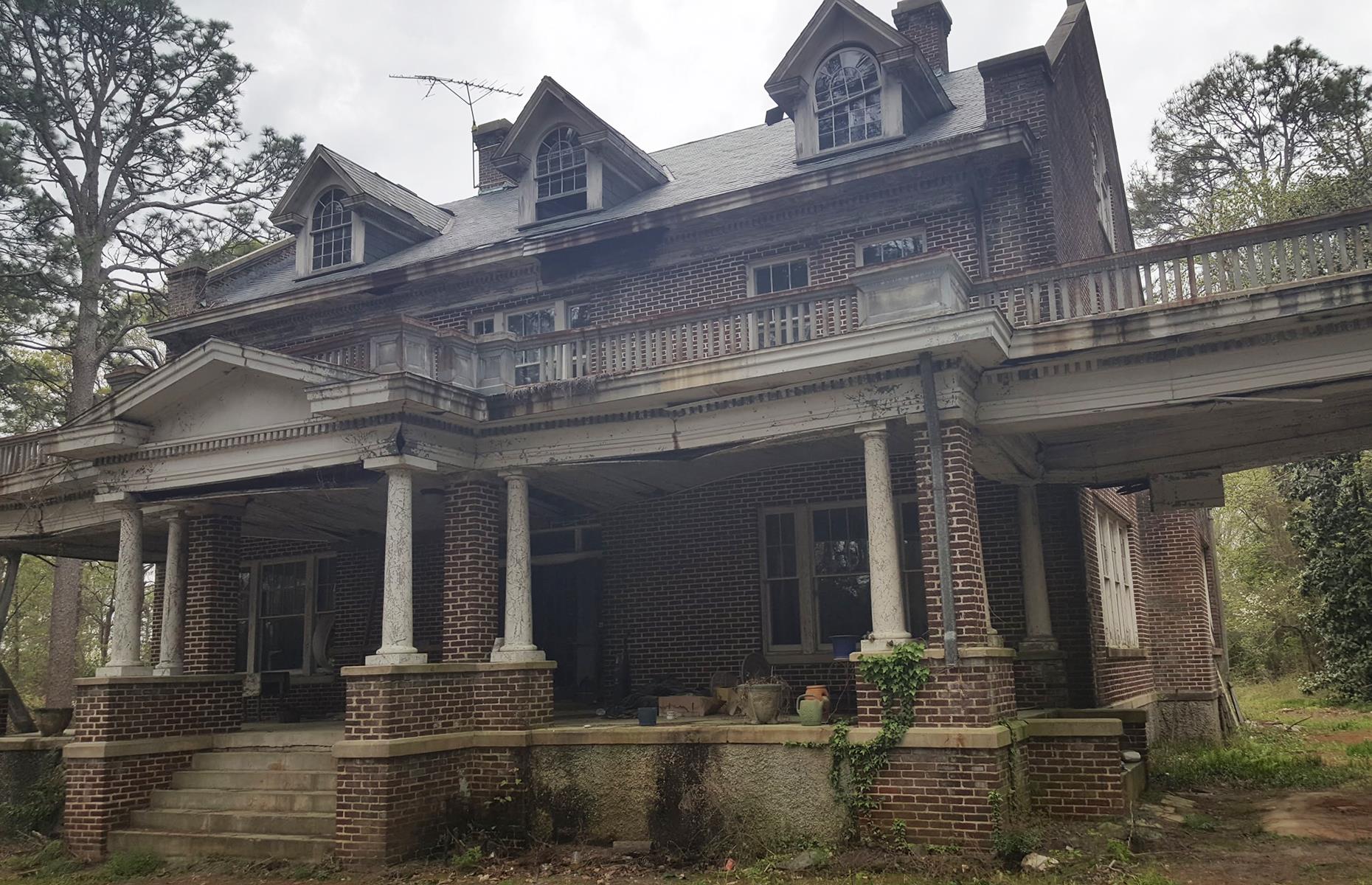 Before: the exterior
