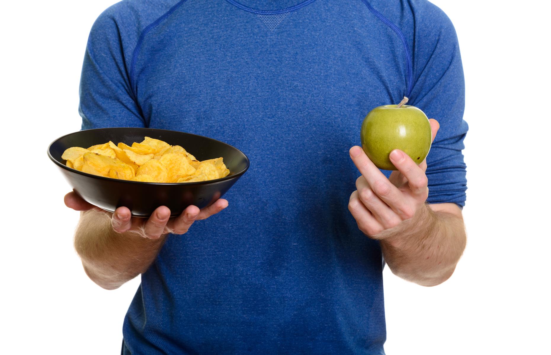 Eine Tüte Chips enthält so viel Vitamin C wie ein Apfel
