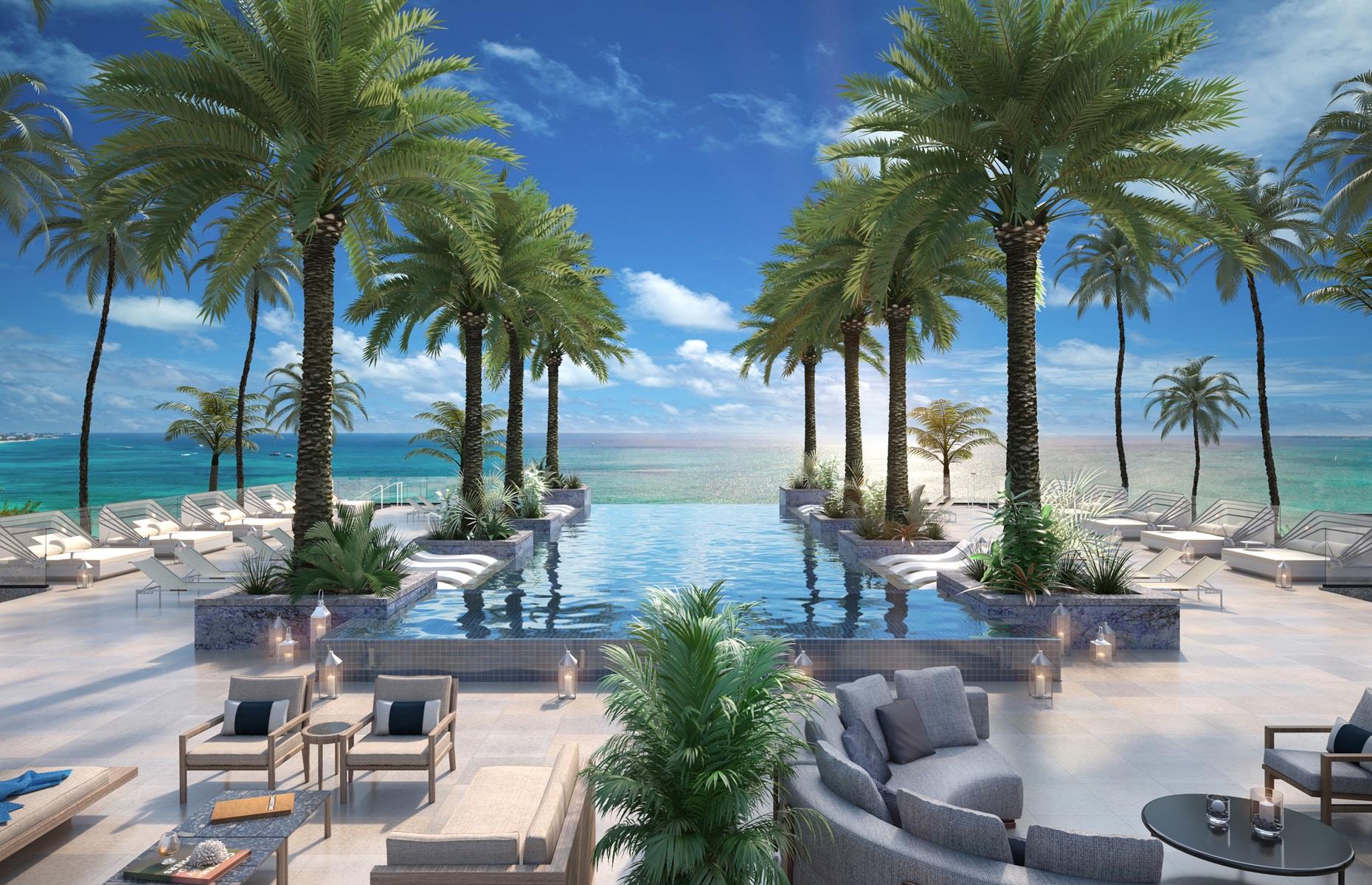 Watermark corner residence, West Bay Beach, Grand Cayman