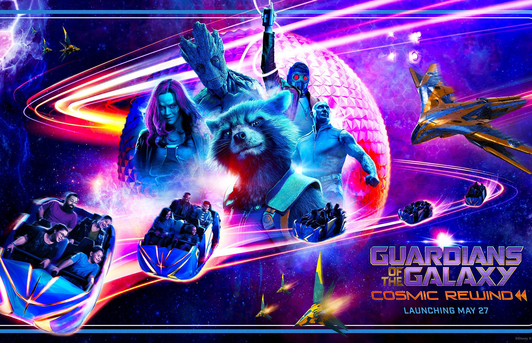 Guardians of the Galaxy: Cosmic Rewind, Walt Disney World, Florida
