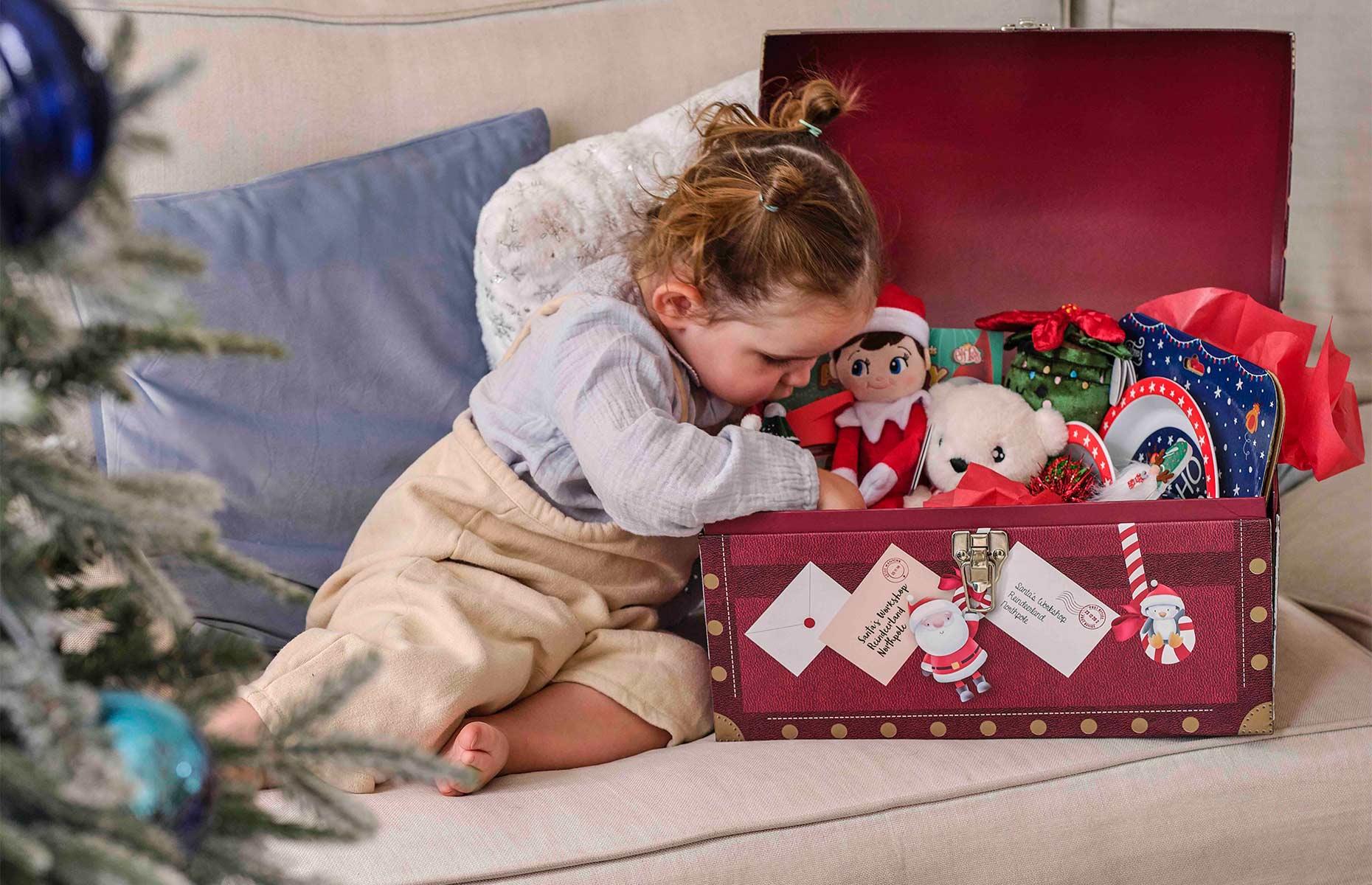 Personaliza una caja de Nochebuena