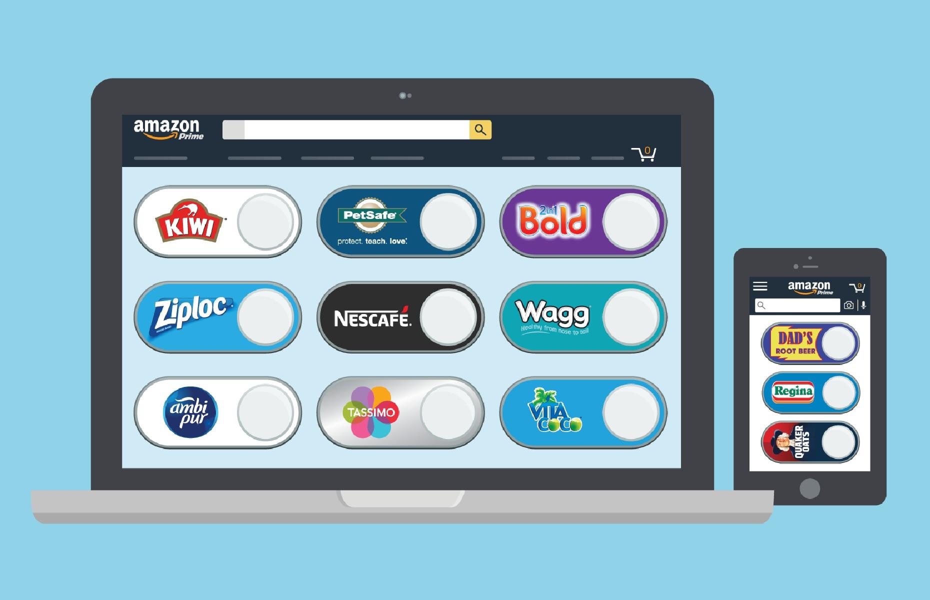 Dash buttons