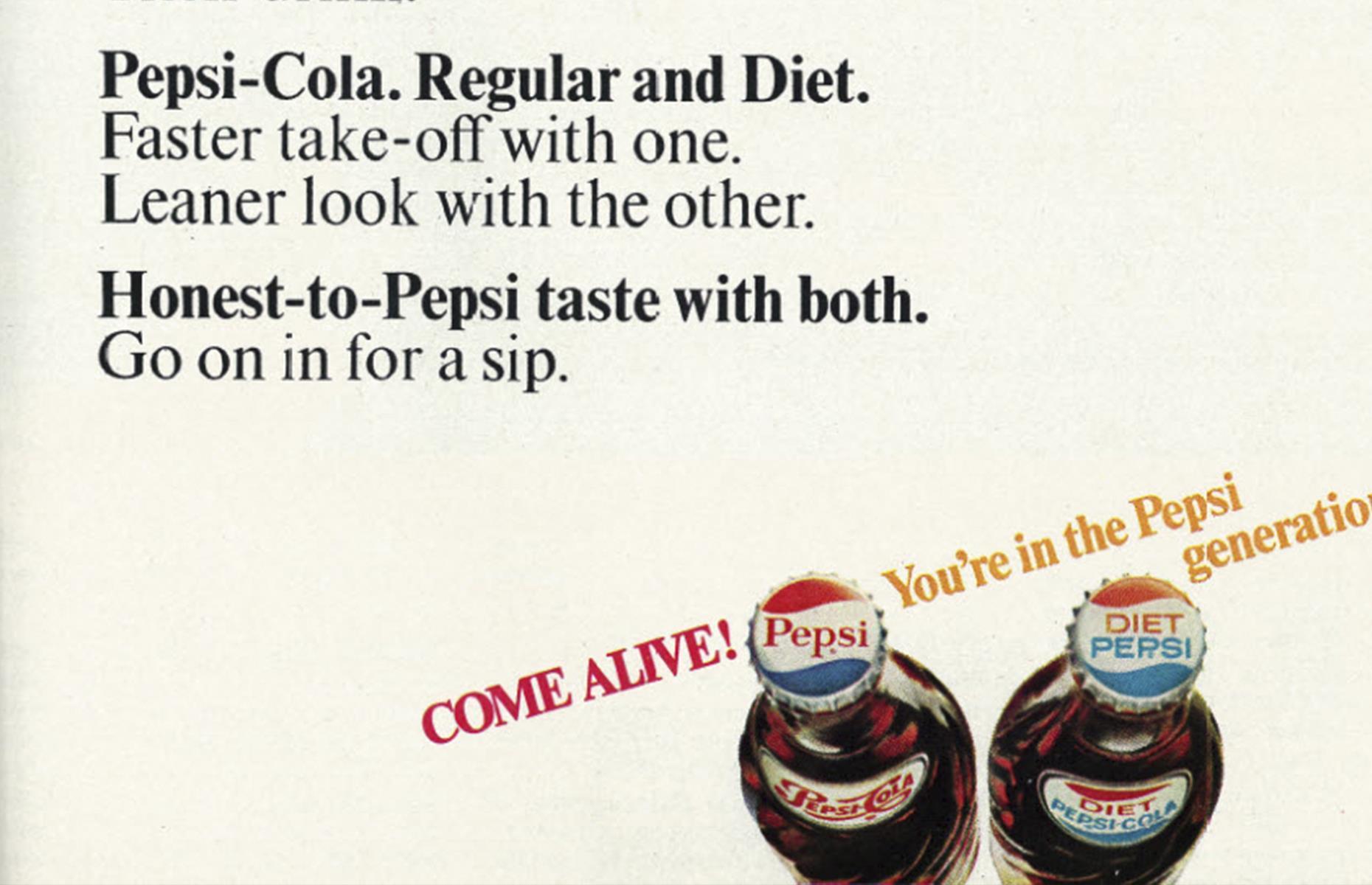 1960s: Diet Pepsi