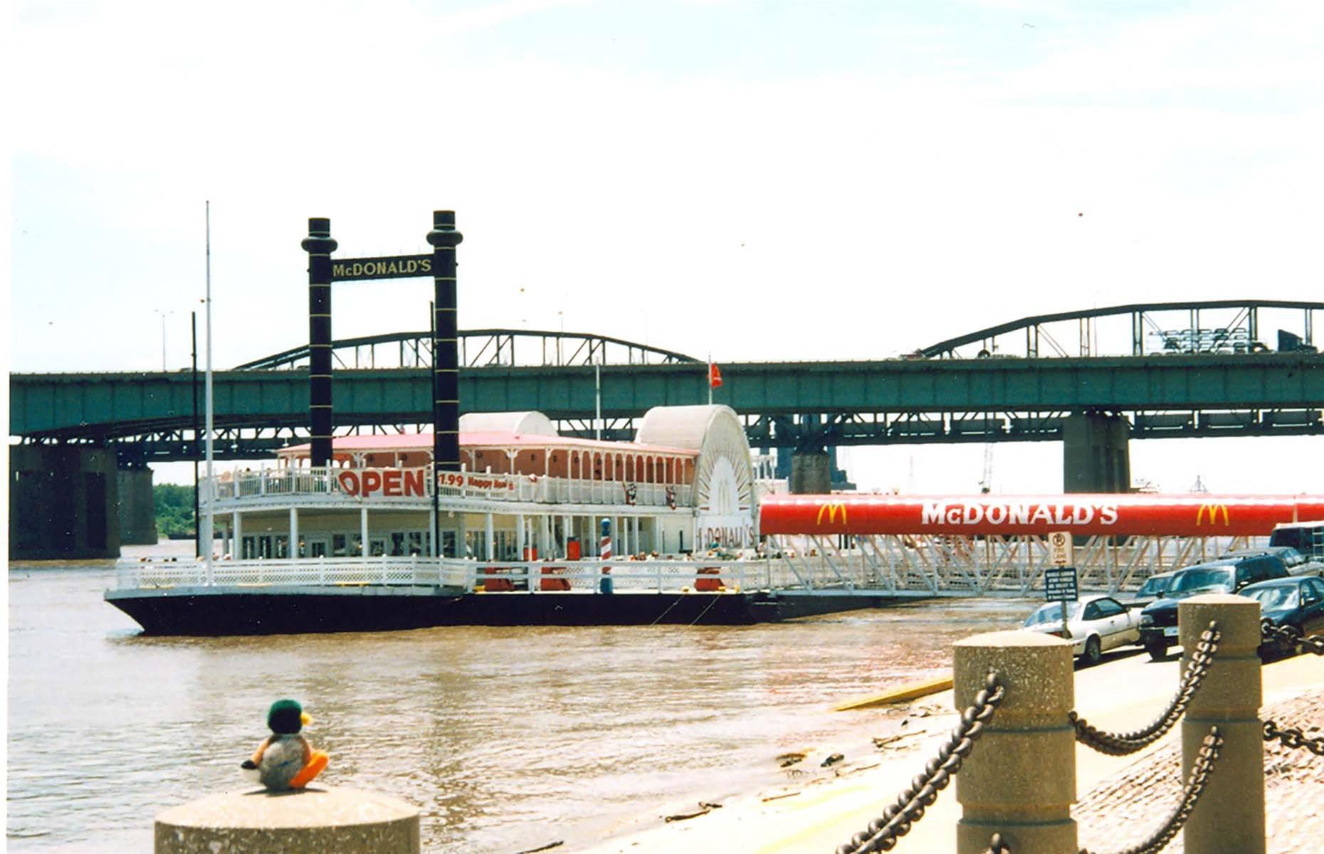 14. Floating McDonald's, St Louis, Missouri, USA