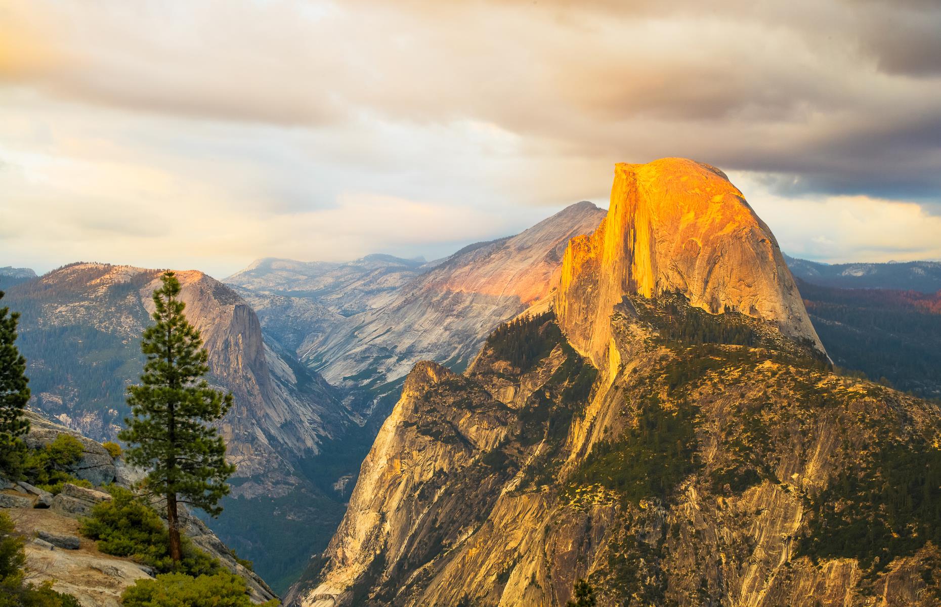 Gaze up at Wyoming's Devils Tower rather than Yosemite's Half Dome