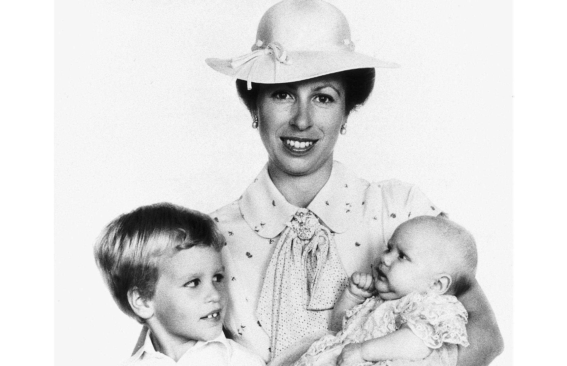 Princess Anne becomes a mother