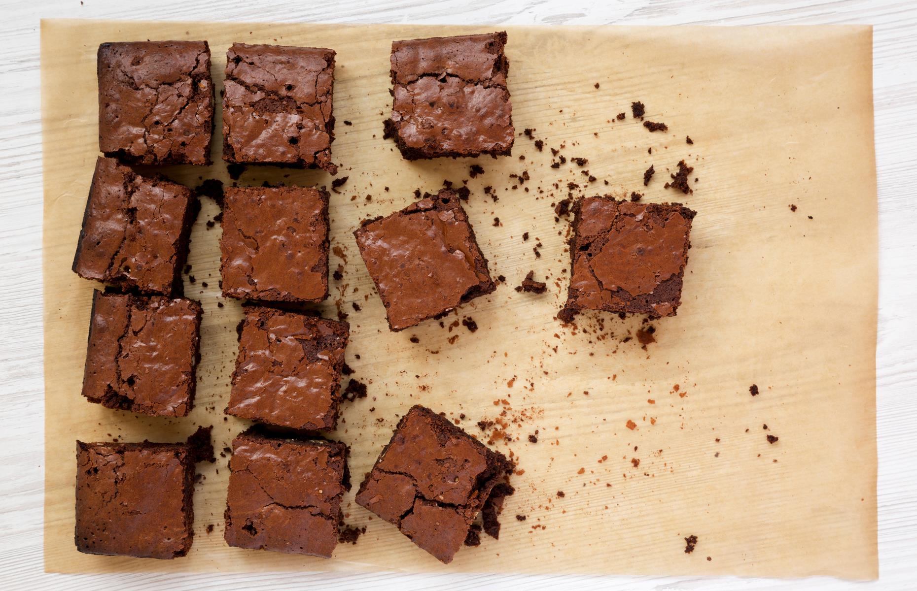 Date and cardamom chocolate brownies