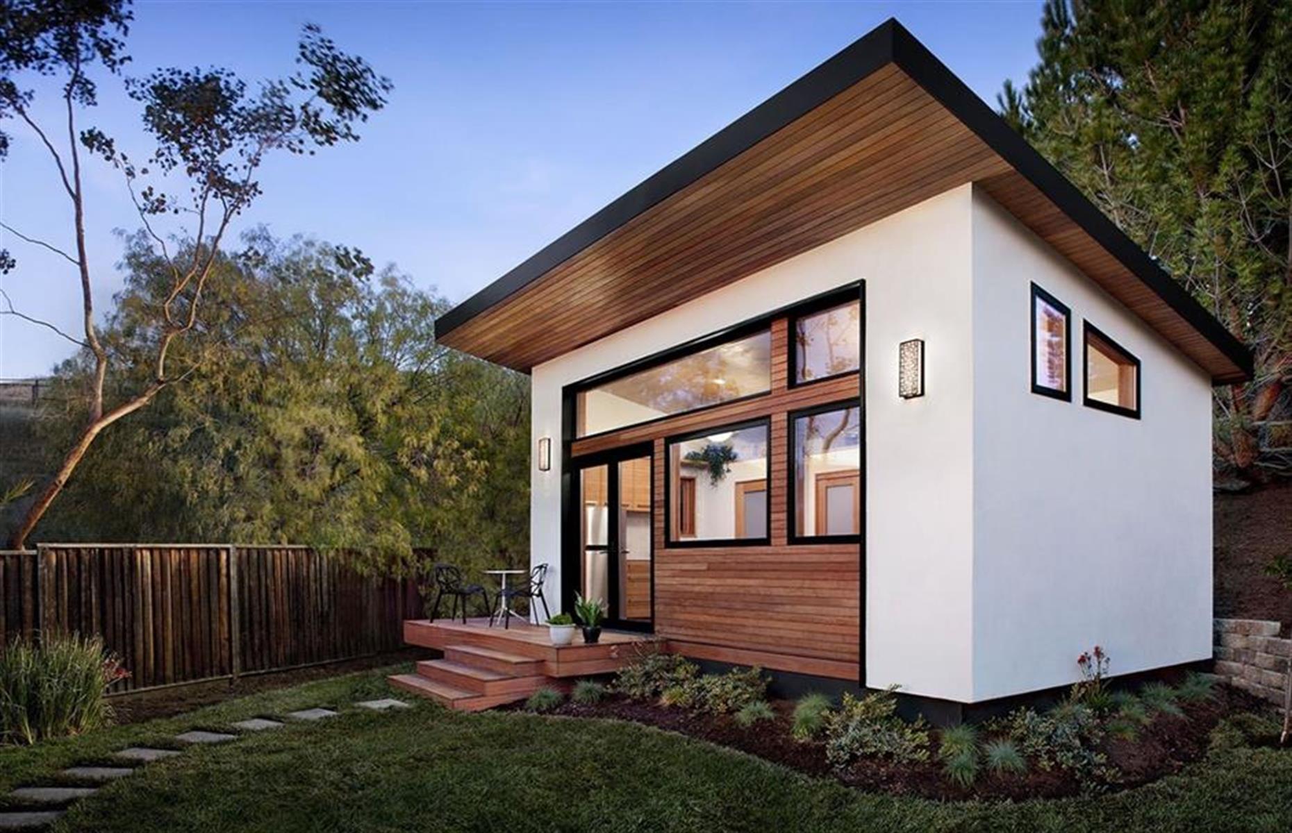 Stylish and speedy tiny homes