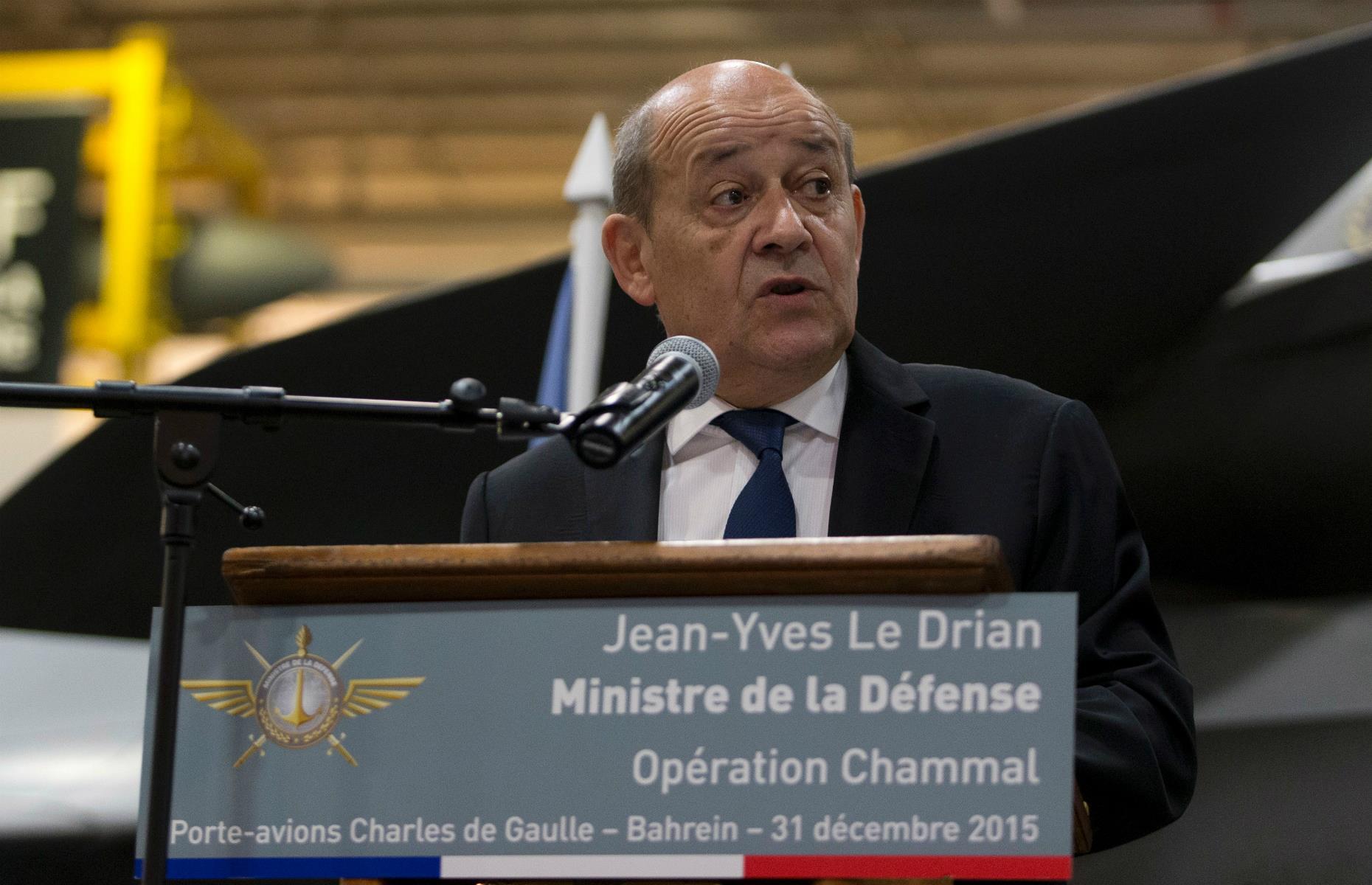 Gilbert Chikli and Anthony Lasarevitsch posed as French politician Jean-Yves Le Drian