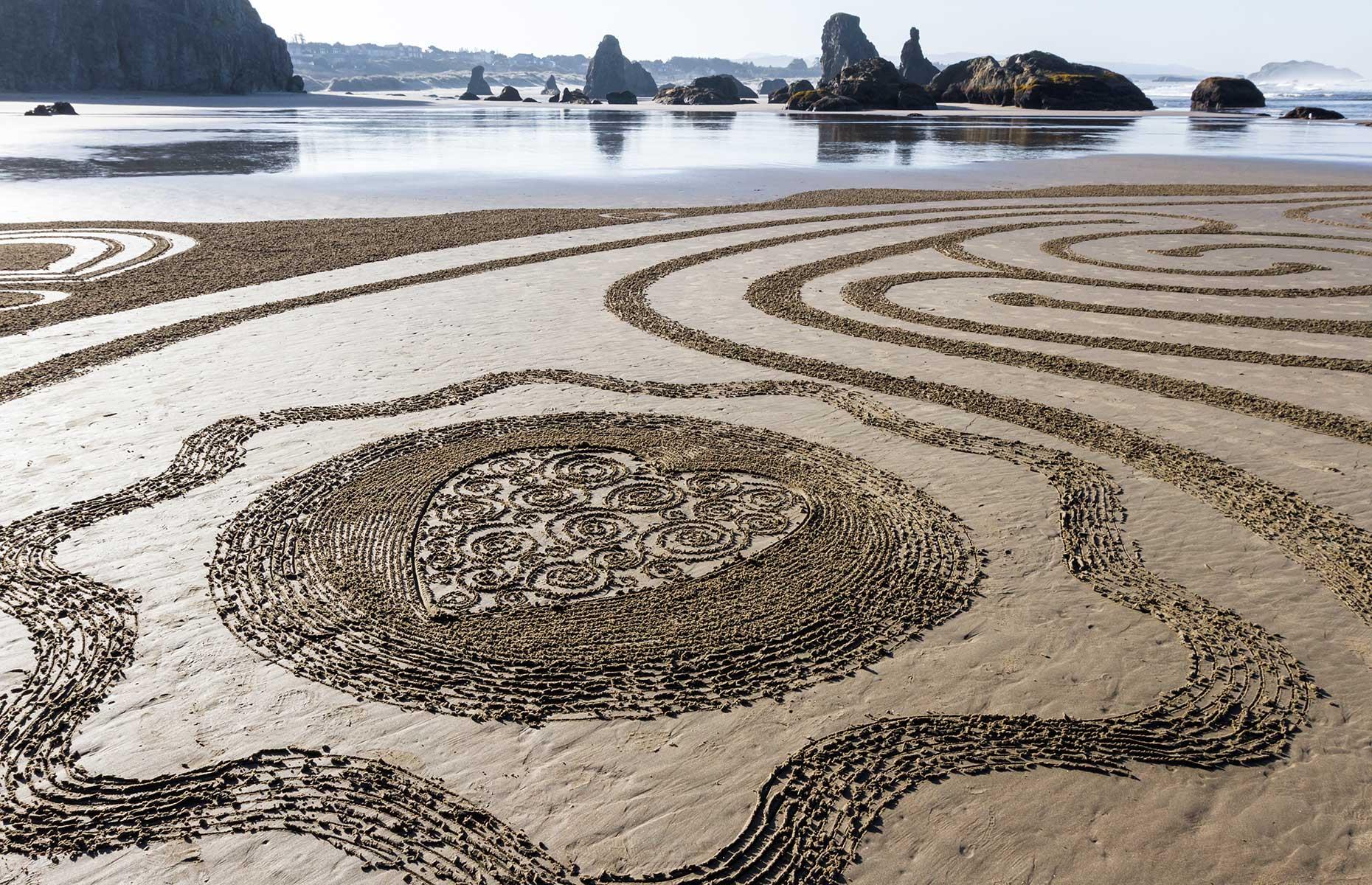 Circles in the Sand, Oregon