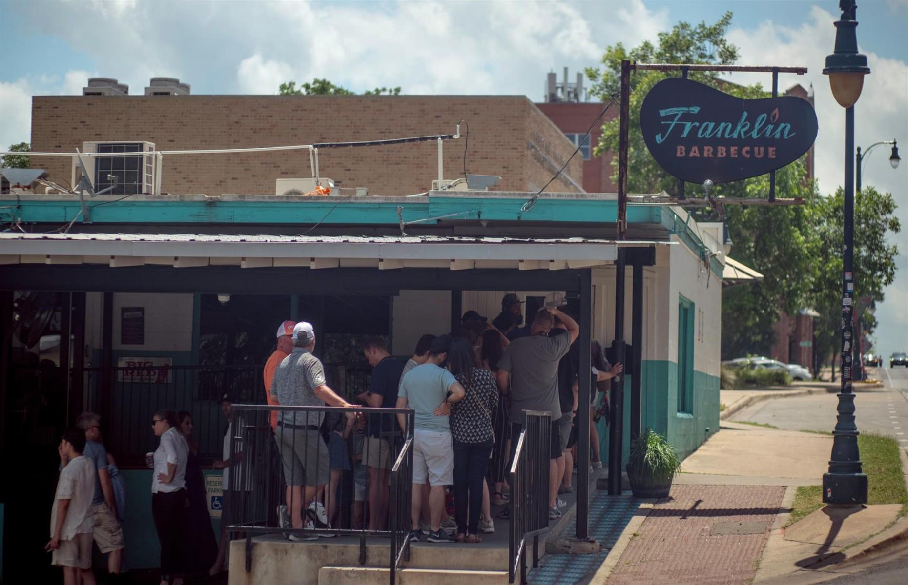 Texas: join the line at Franklin Barbecue