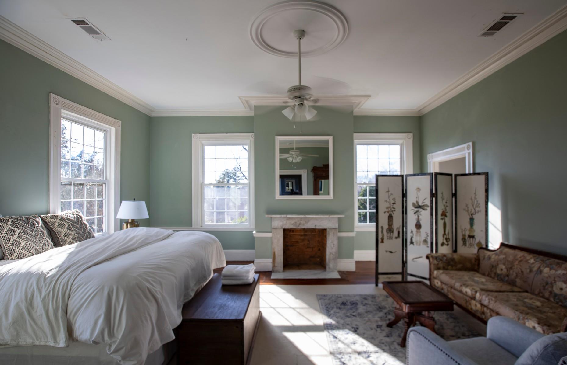 After: the master bedroom