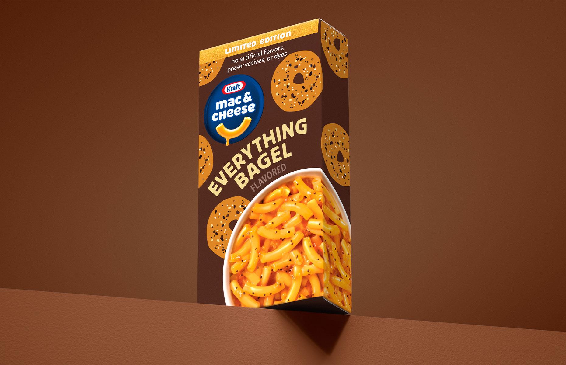 49. Everything Bagel Kraft Mac & Cheese