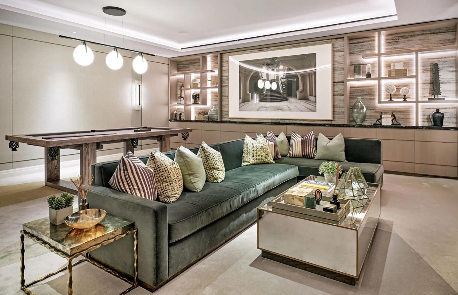 Trophy home with hidden depths, London, UK