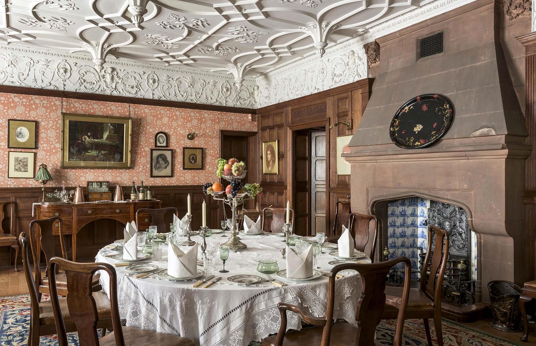 1880s: Wightwick Manor, West Midlands, UK
