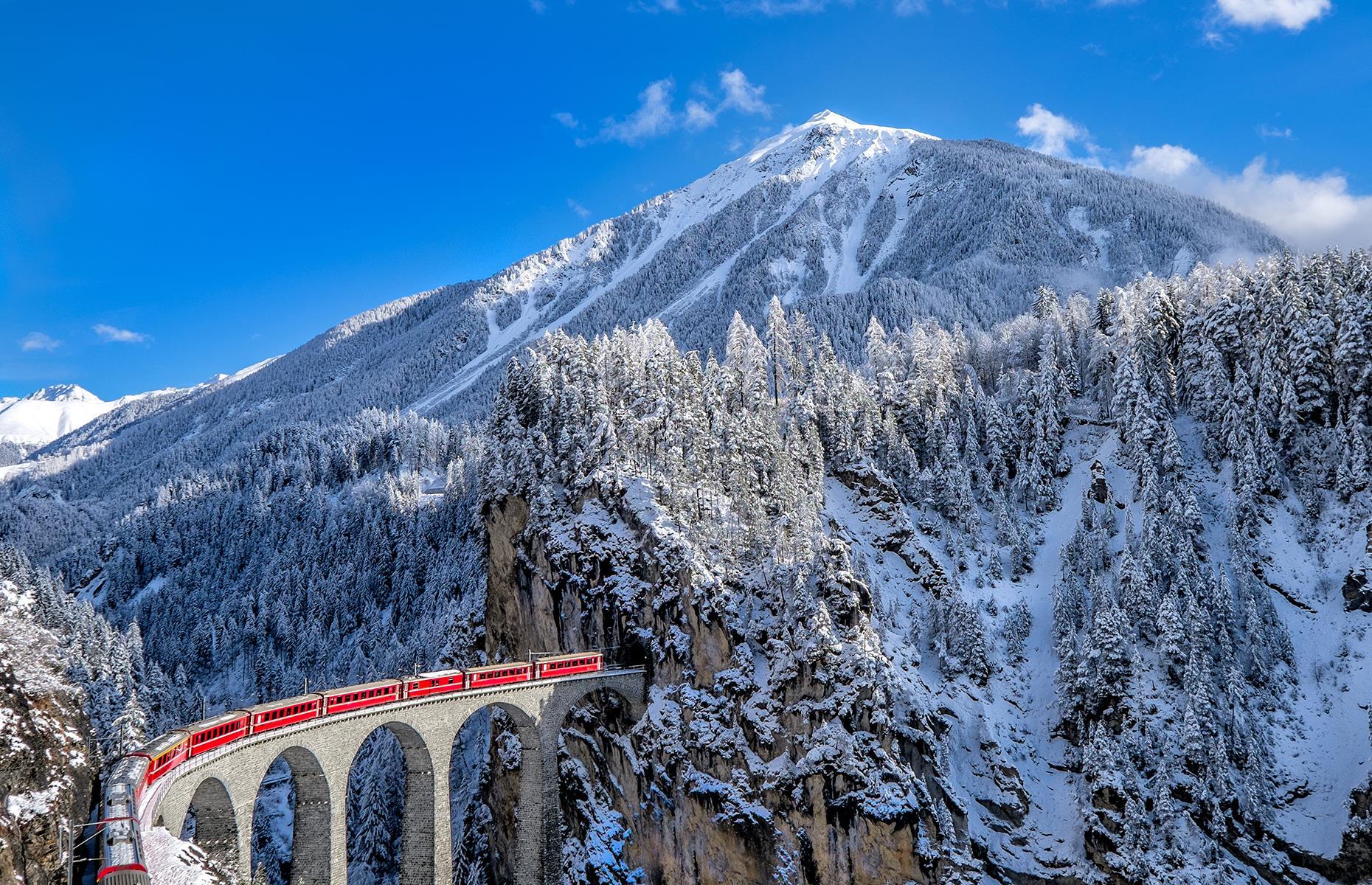 5. The Glacier Express, Switzerland