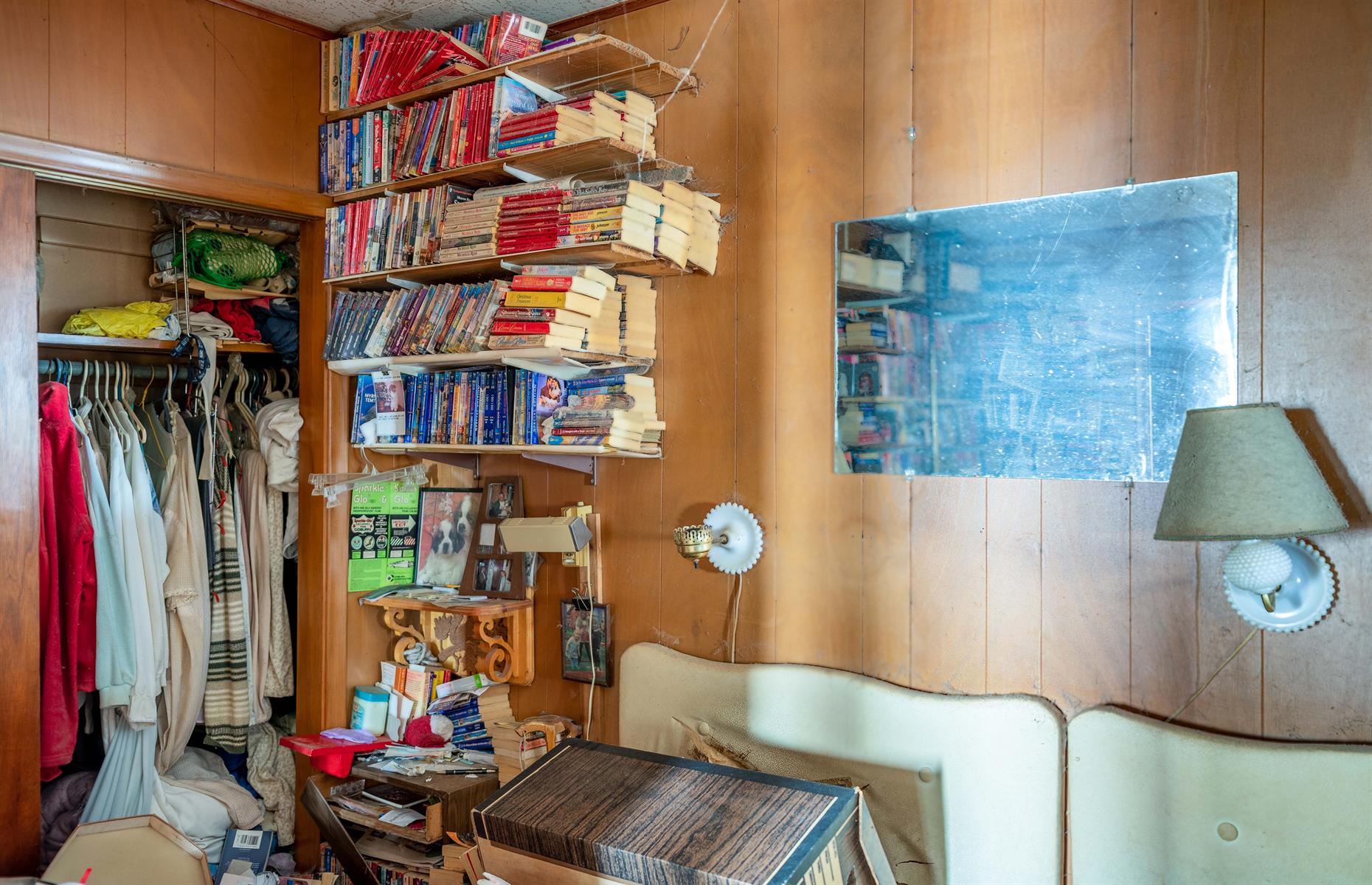 Eerie untouched collector's house