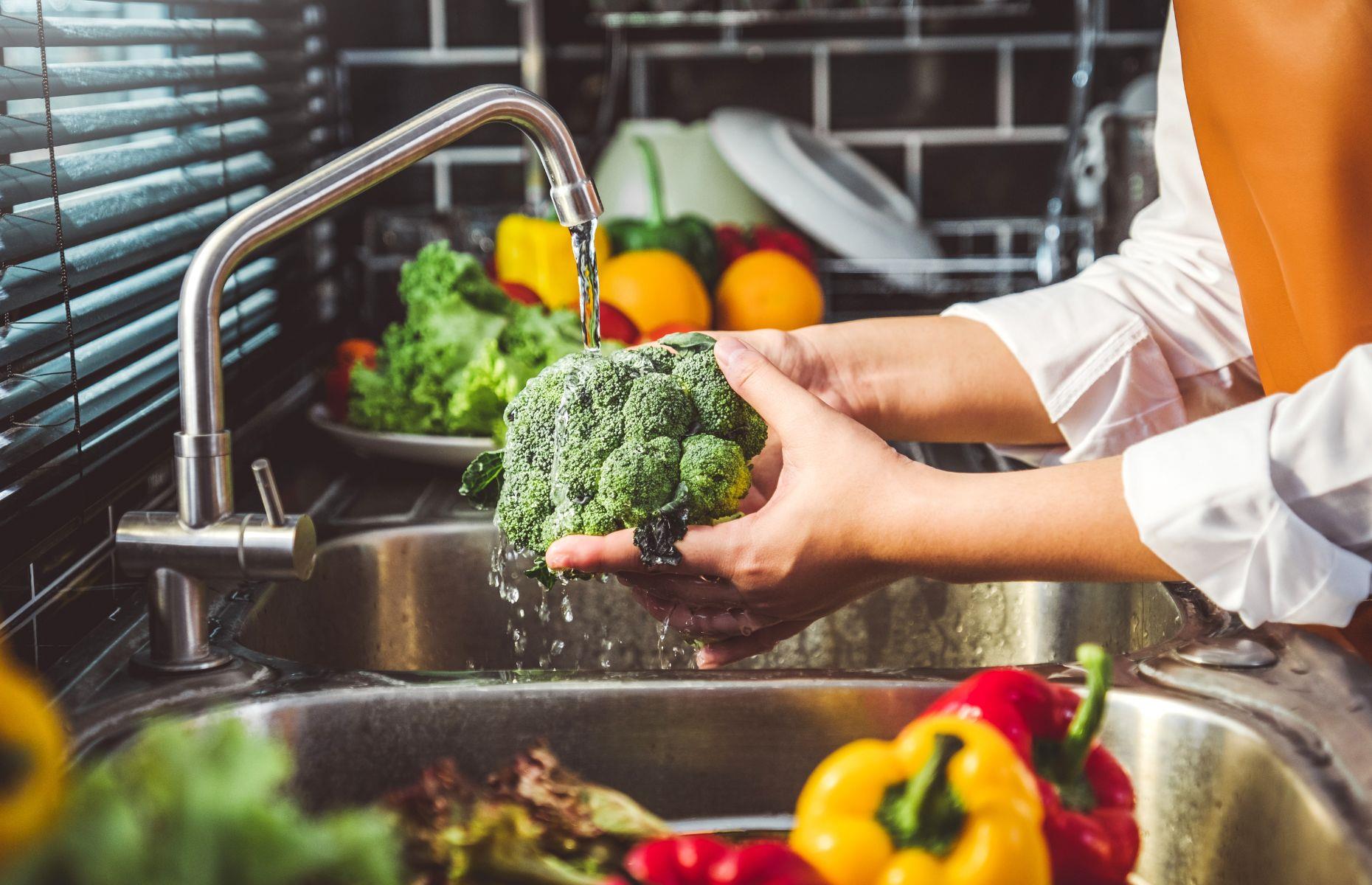 16. Not rinsing fresh produce  