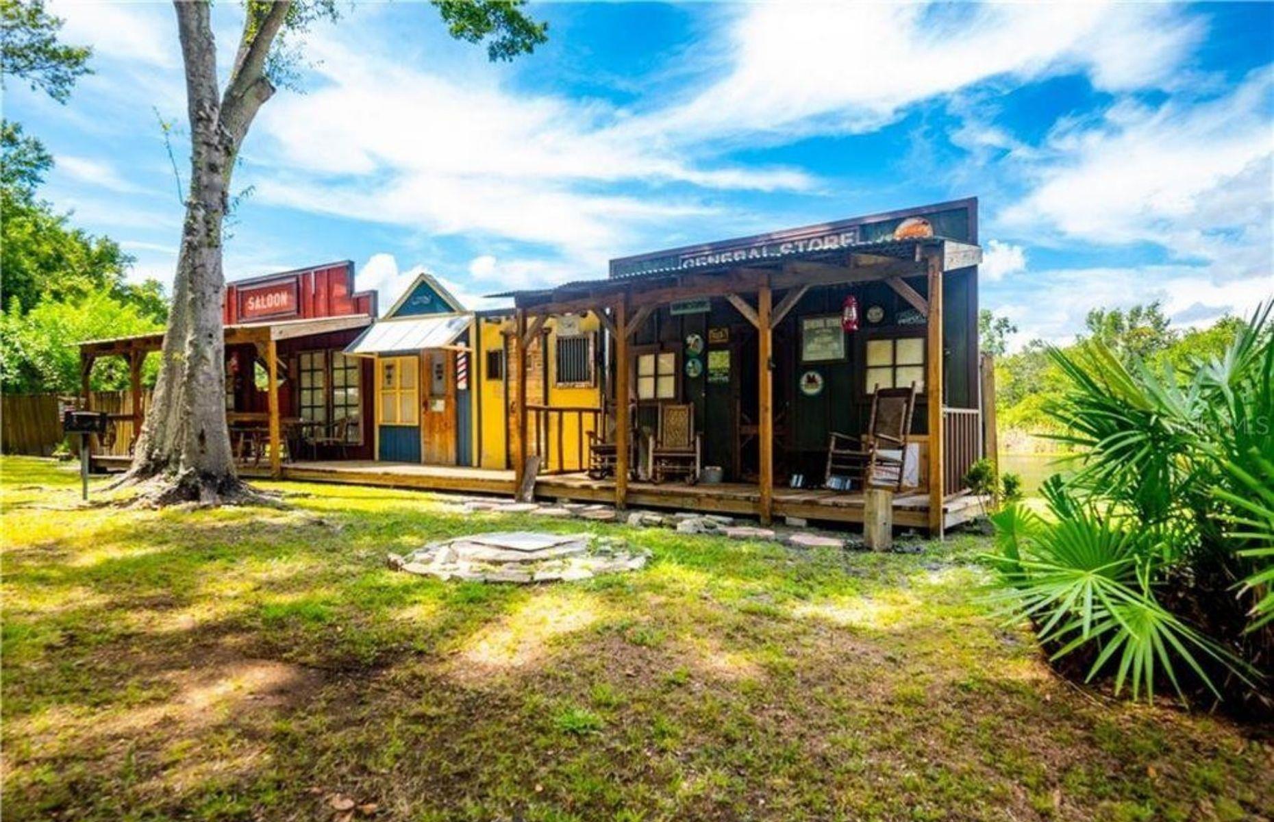 A-frame waterfront home, Florida, USA