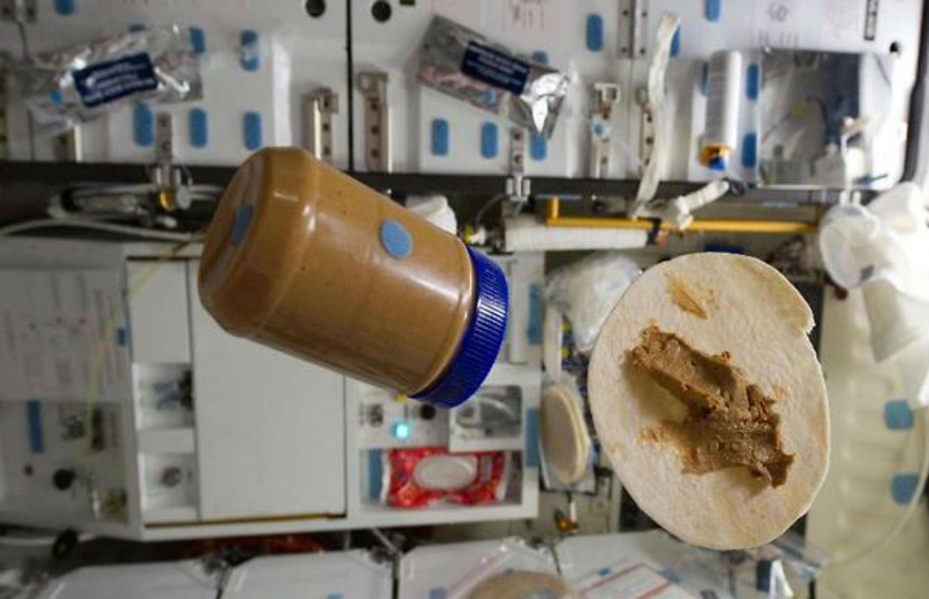Peanut butter and jam tortilla