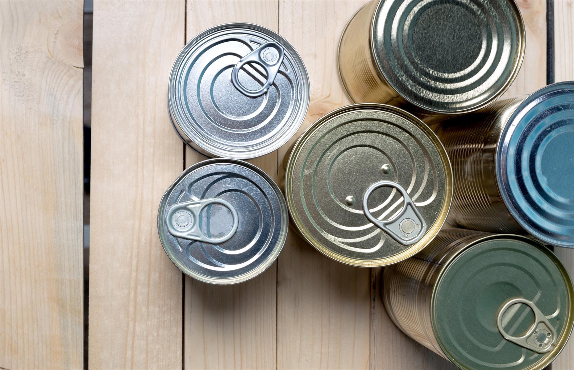 32. Stockpiling tinned food
