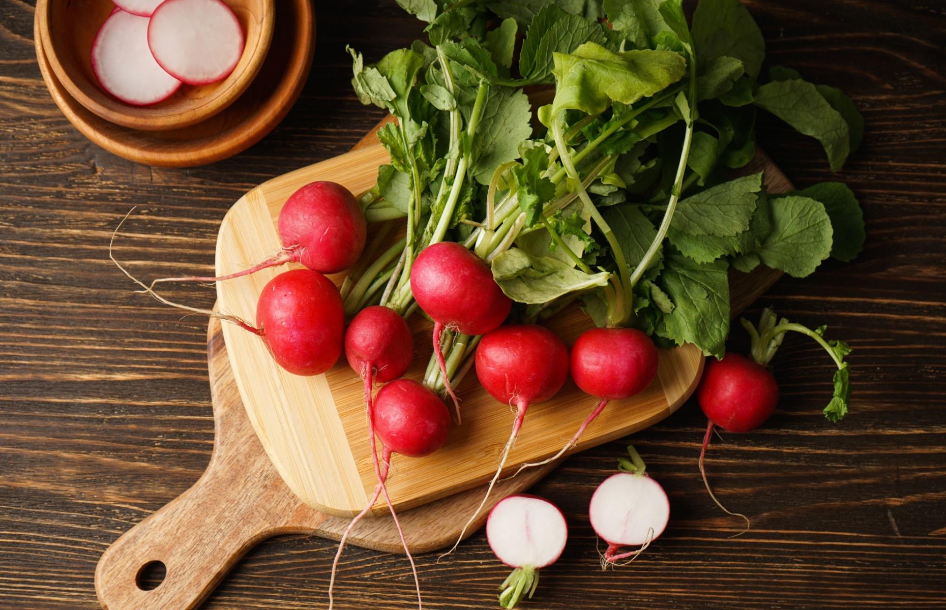 18. Radishes