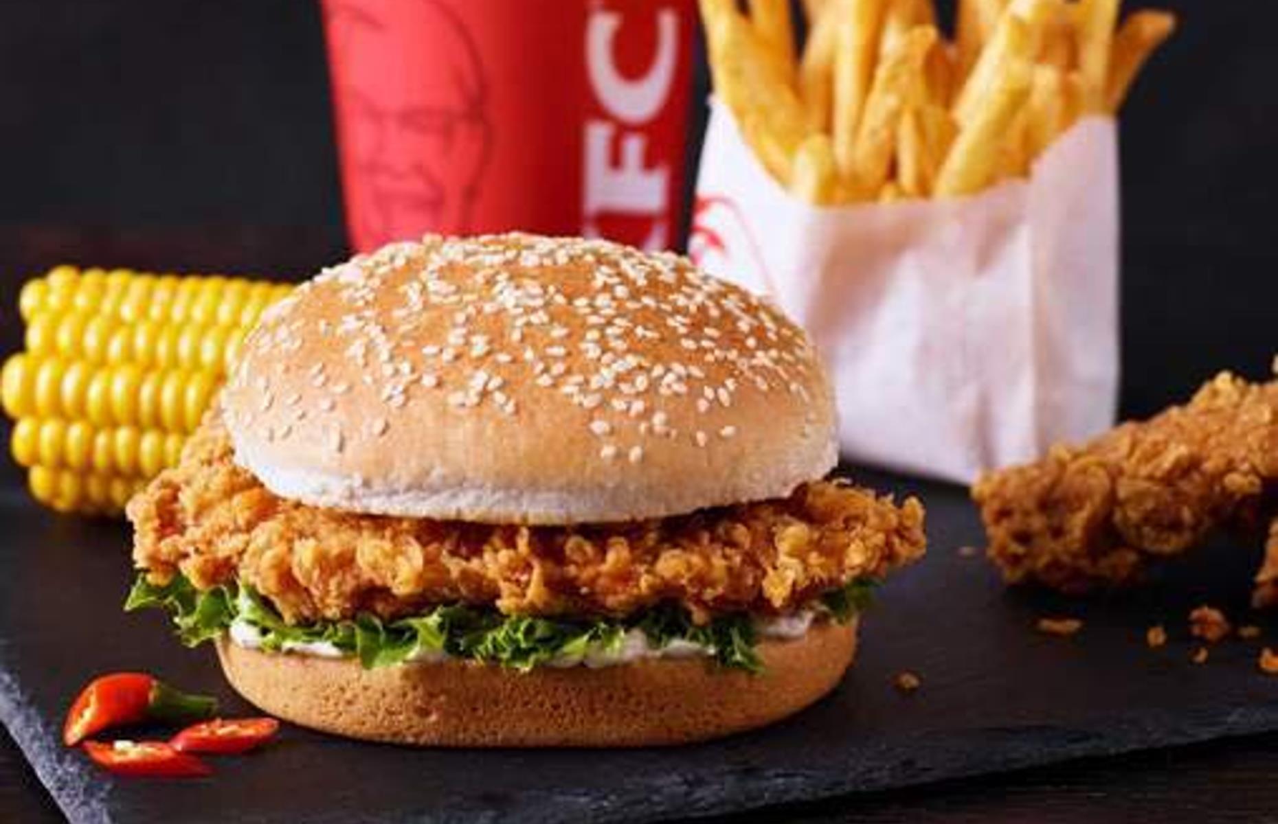3. Zinger Burger, KFC, various locations