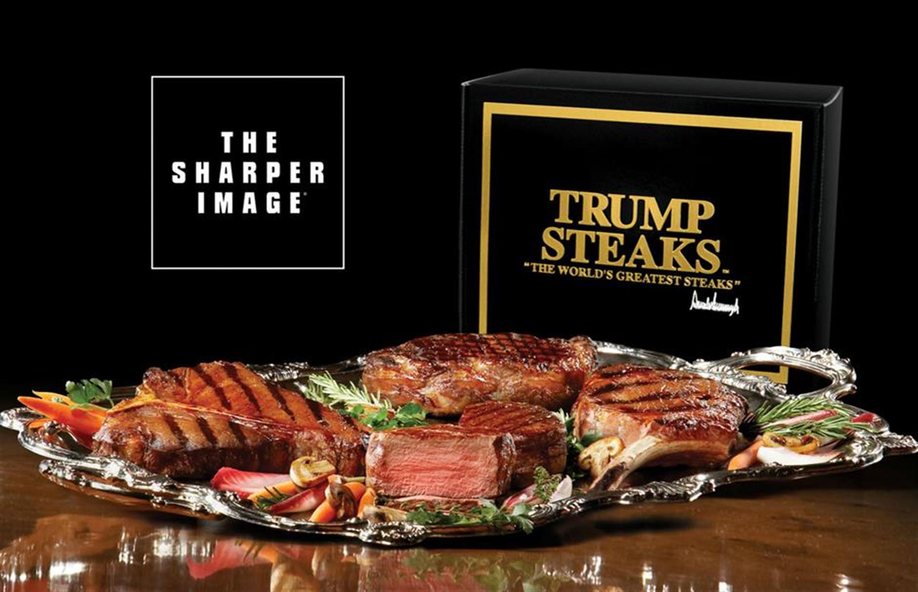 Donald Trump's steaks