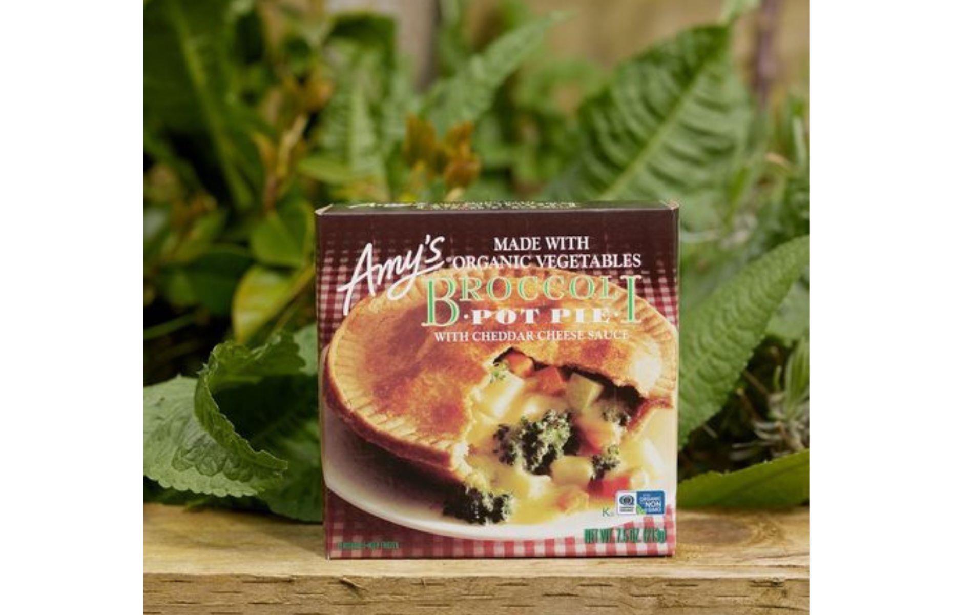 1987: Amy’s Kitchen pot pie  