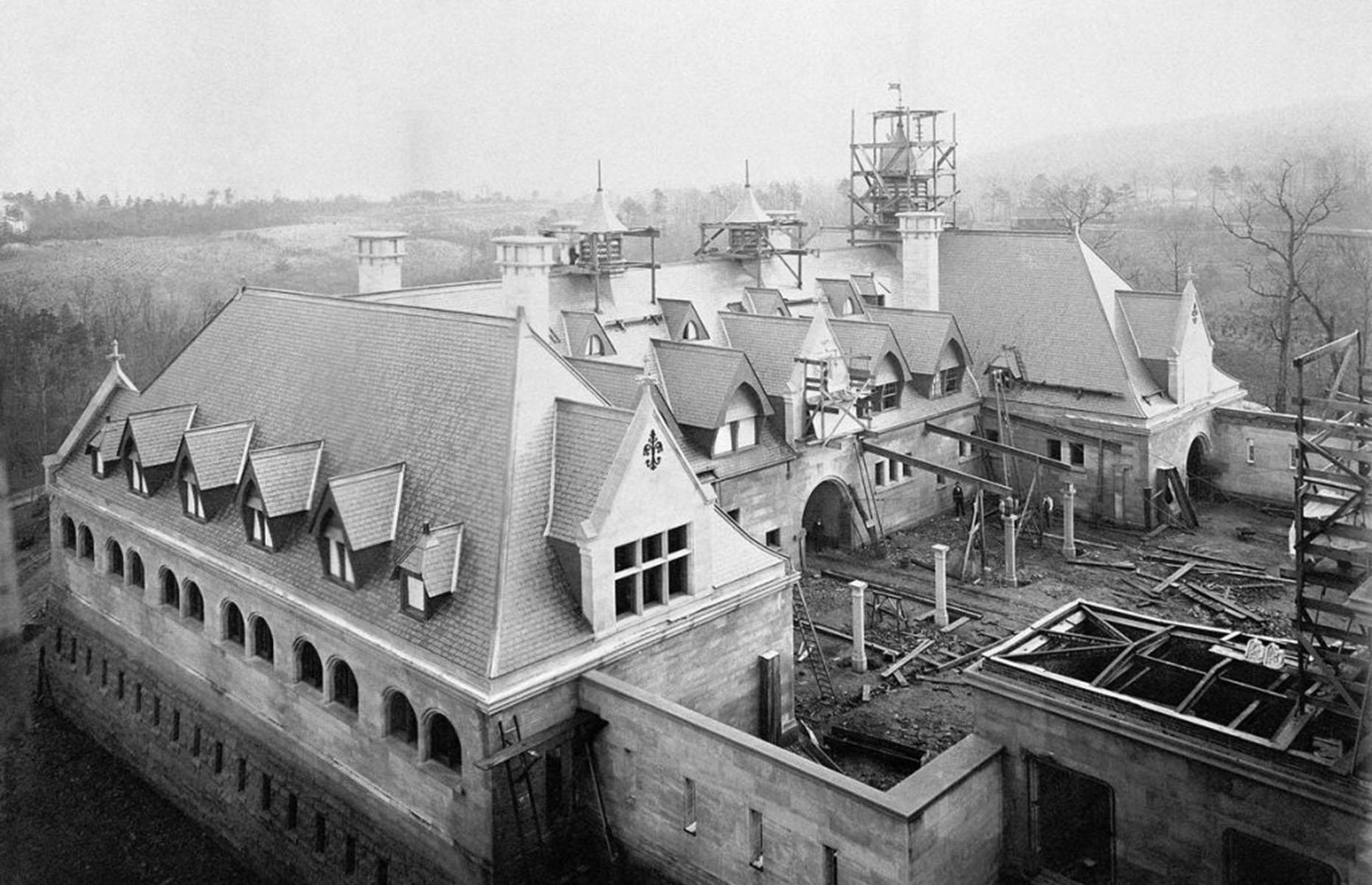 Biltmore under construction