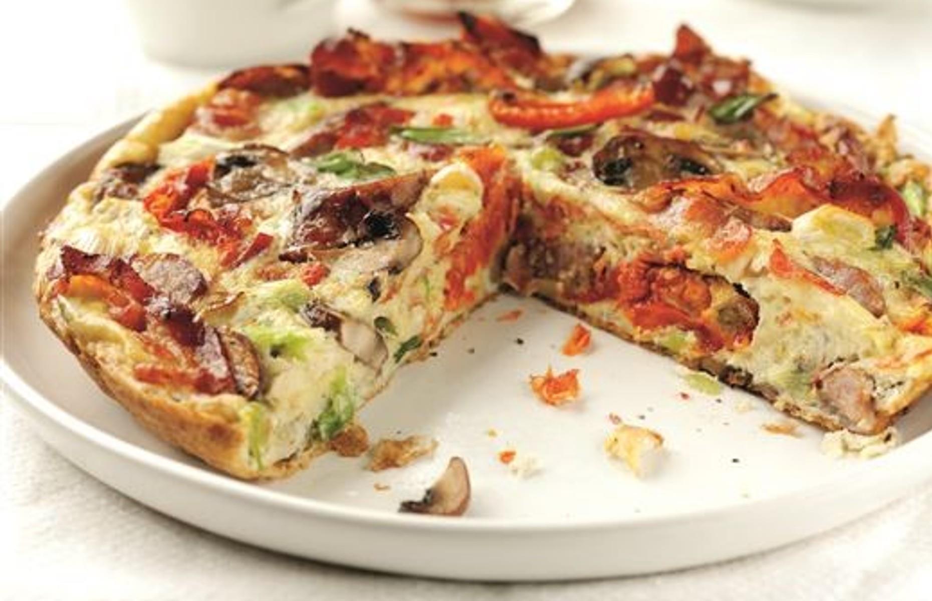 English breakfast tortilla