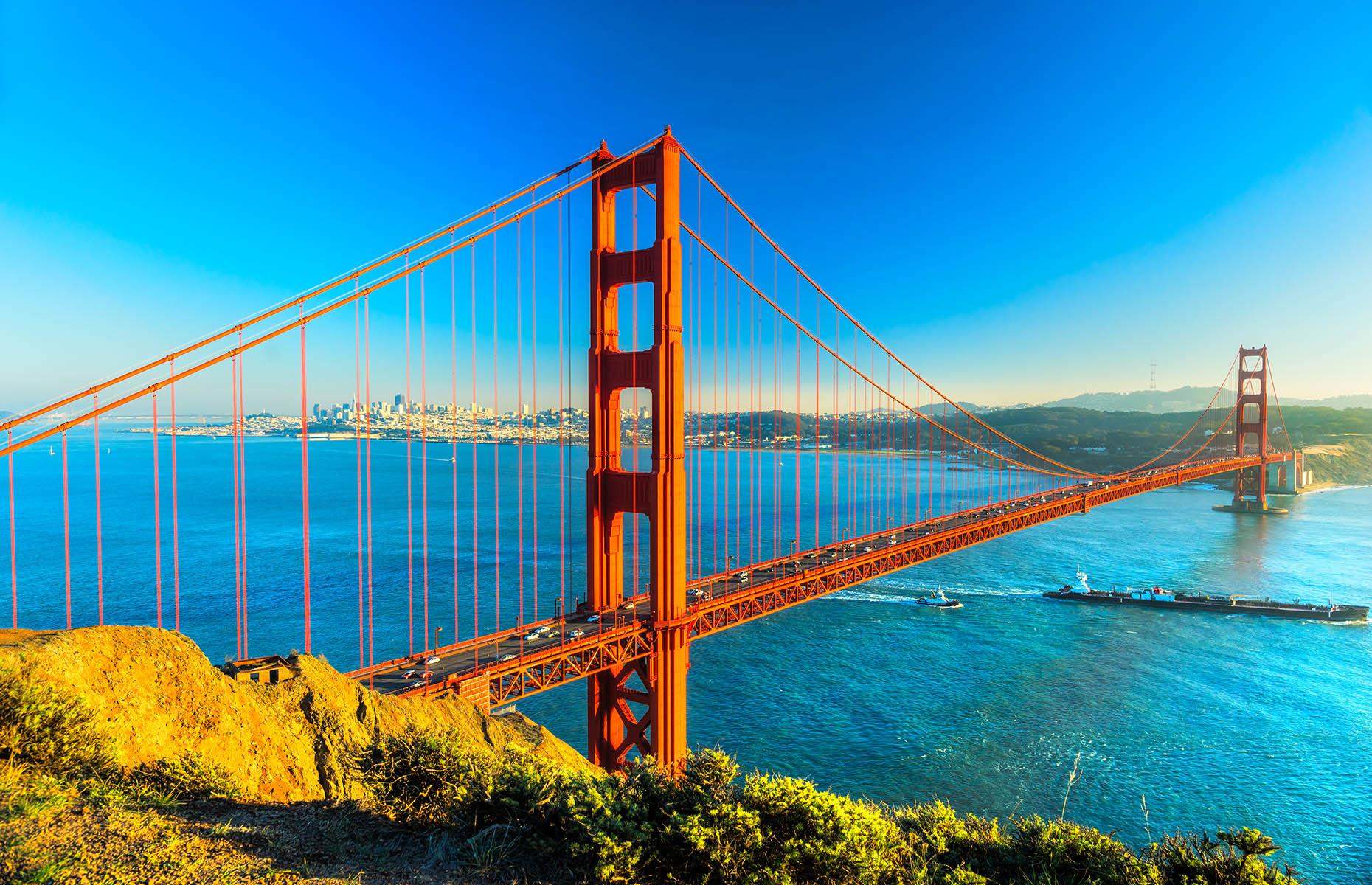 Marvel at the Verrazano-Narrows Bridge instead of the Golden Gate Bridge