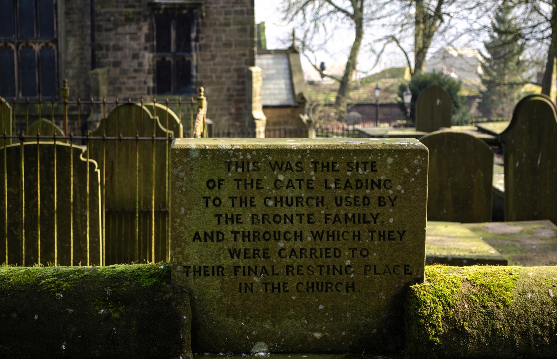 Charlotte and Emily Brontë, Yorkshire, England, UK