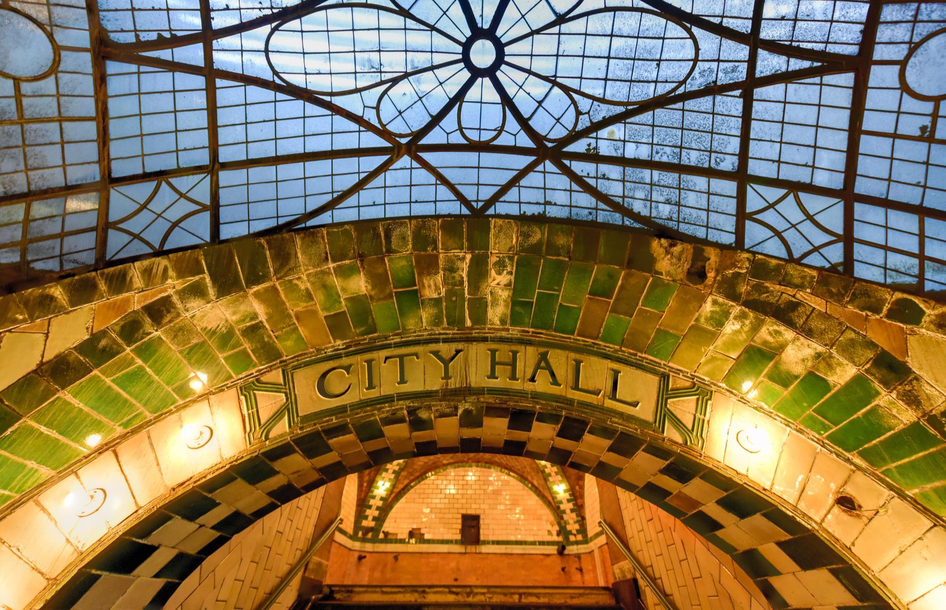 City Hall Subway Station, New York, USA
