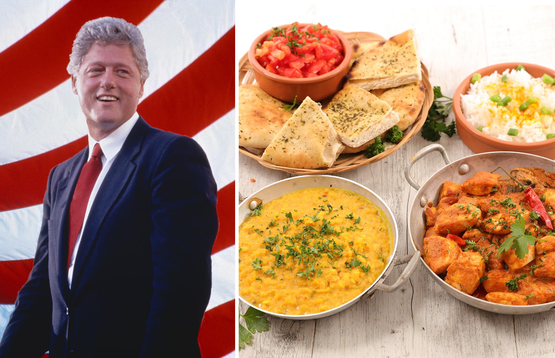 The Bill Clinton's 'sampler’ in Delhi 