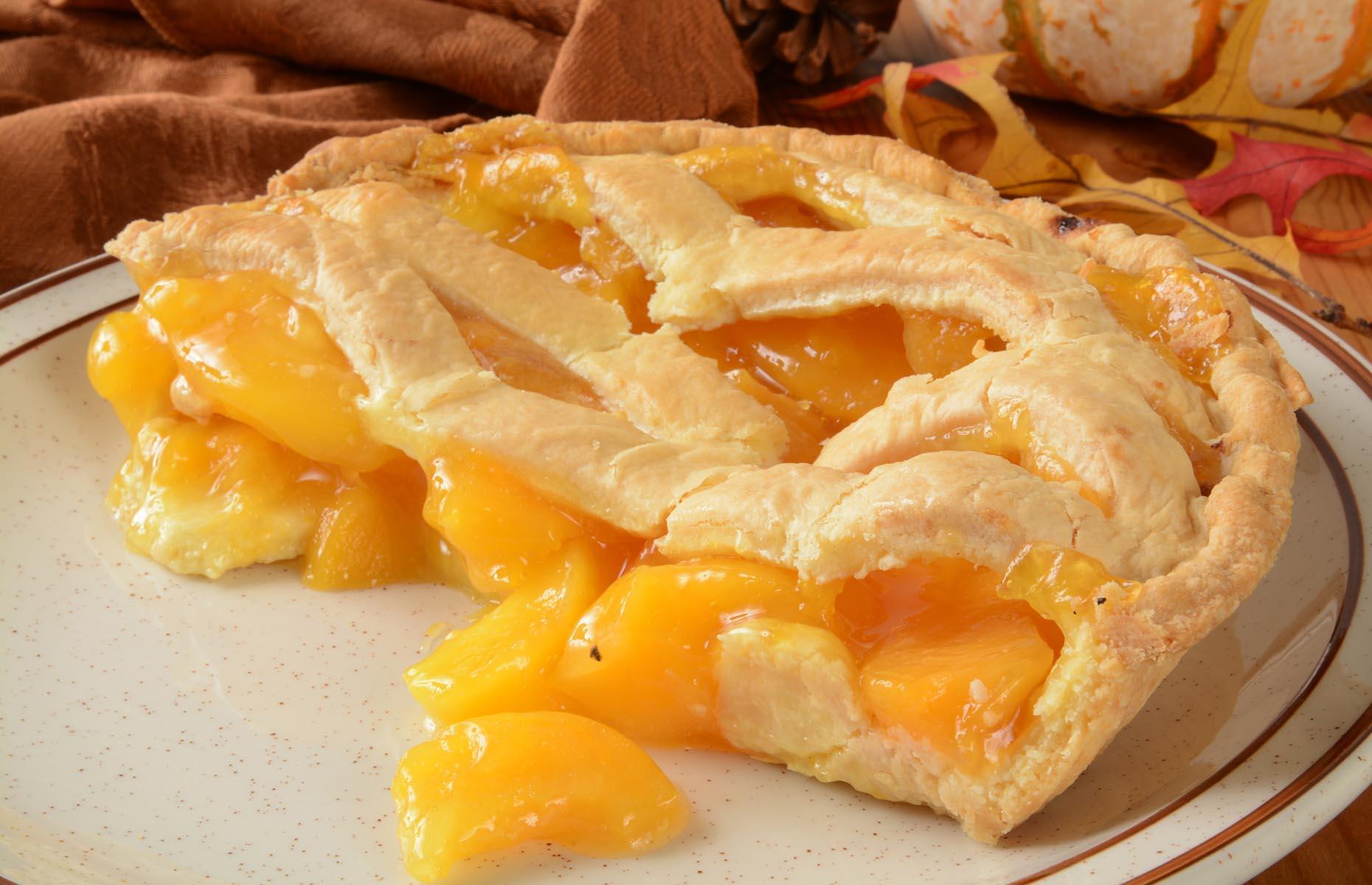 Delaware: peach pie