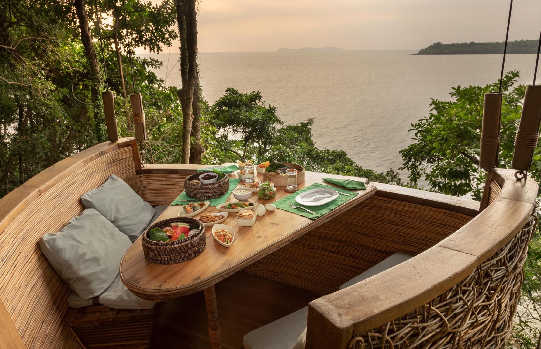 7. Treepod Dining, Soneva Kiri, Koh Kood, Thailand