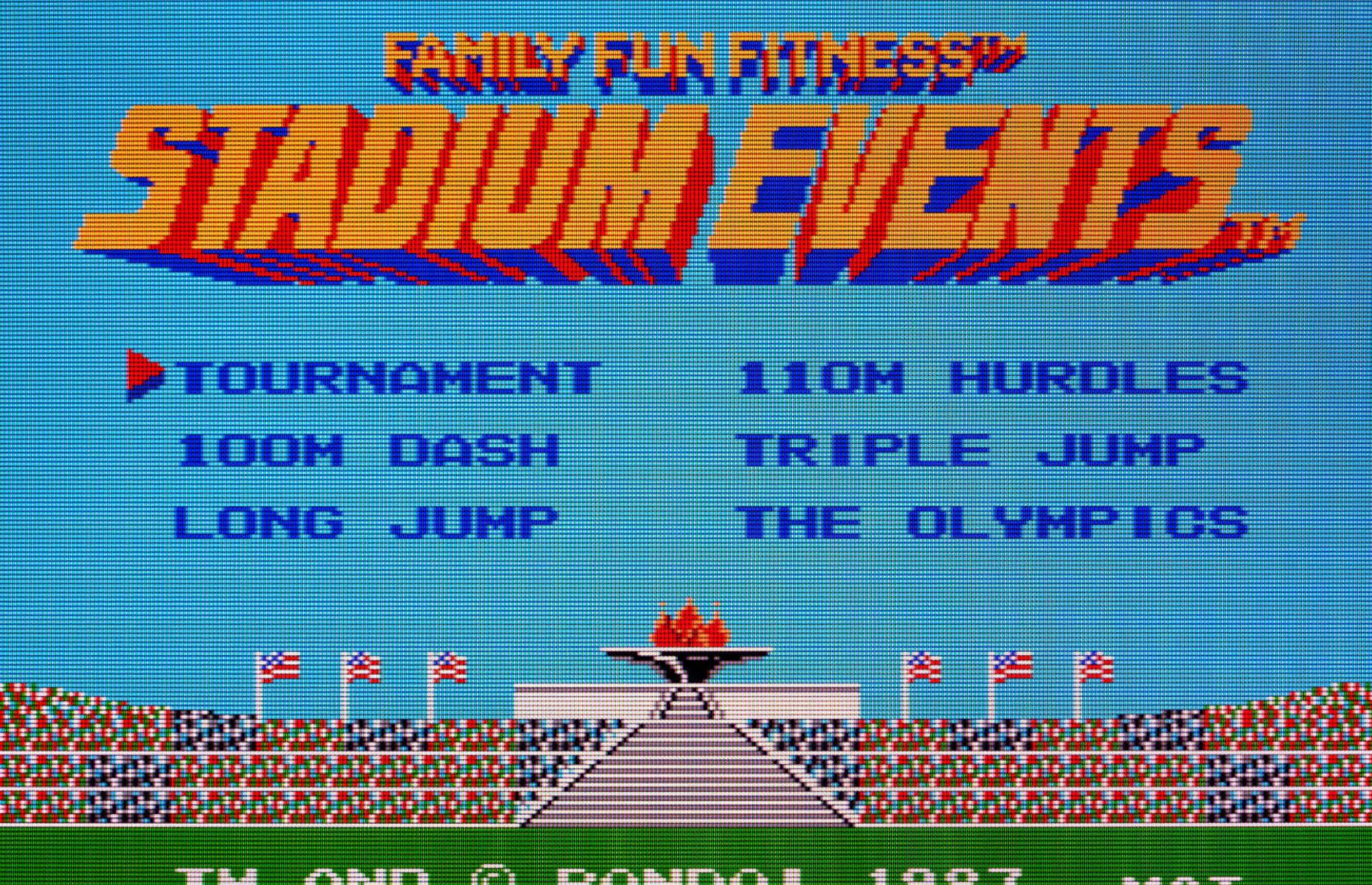 Boxed NES Family Fun Fitness Stadium Events: £1,457.31