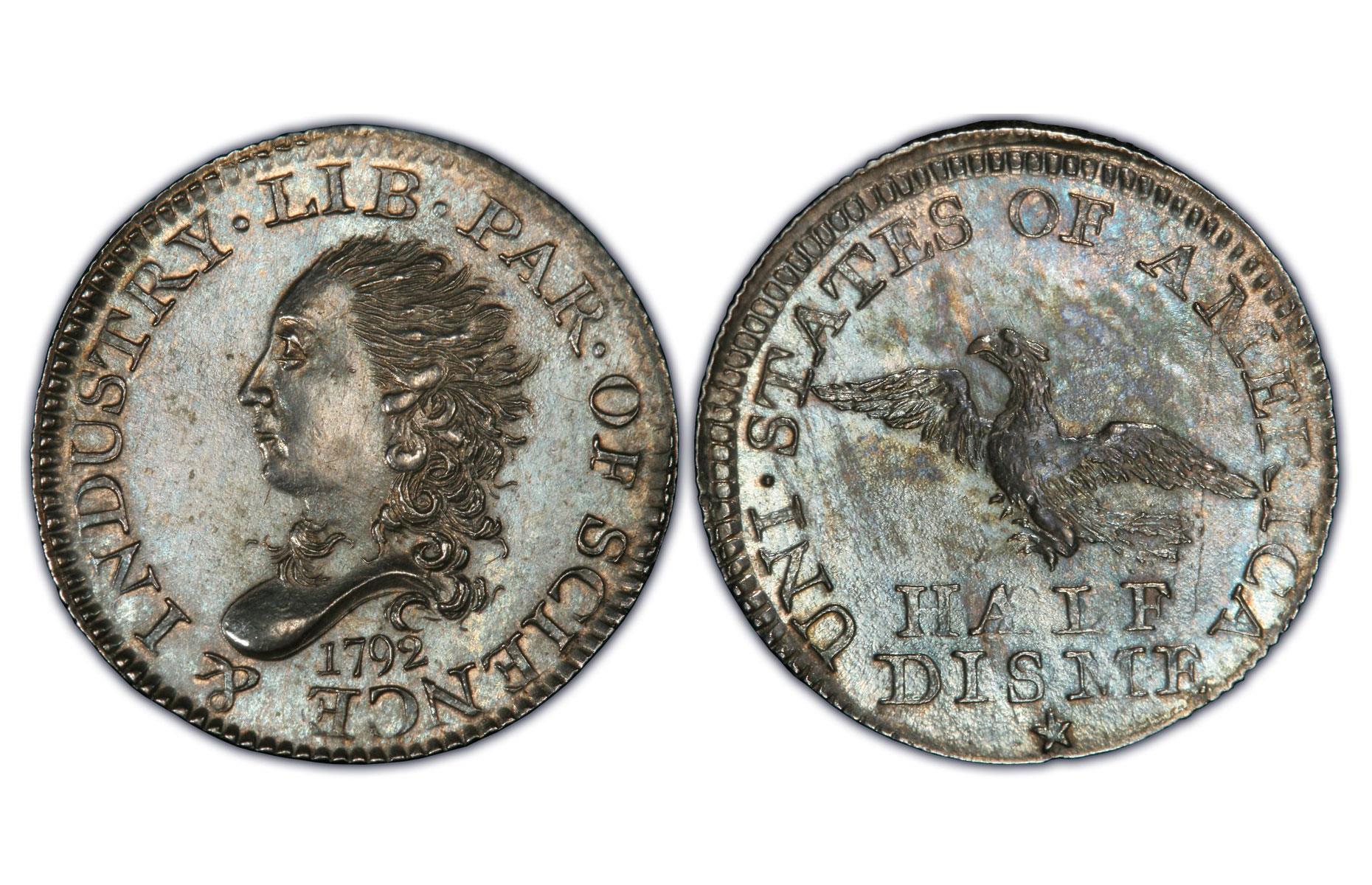 First US dollar coin