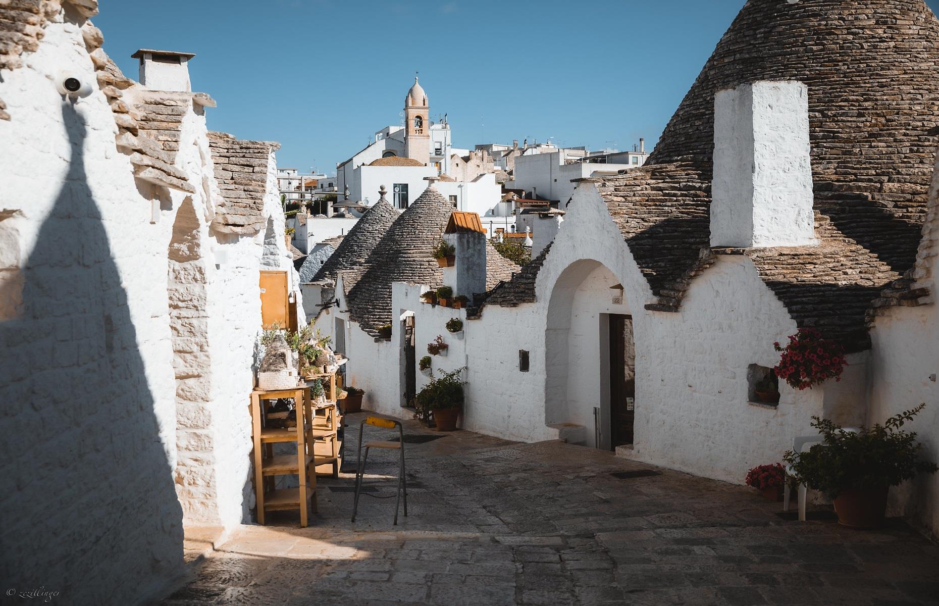 The trulli of Alberobello, Apulia, Italy
